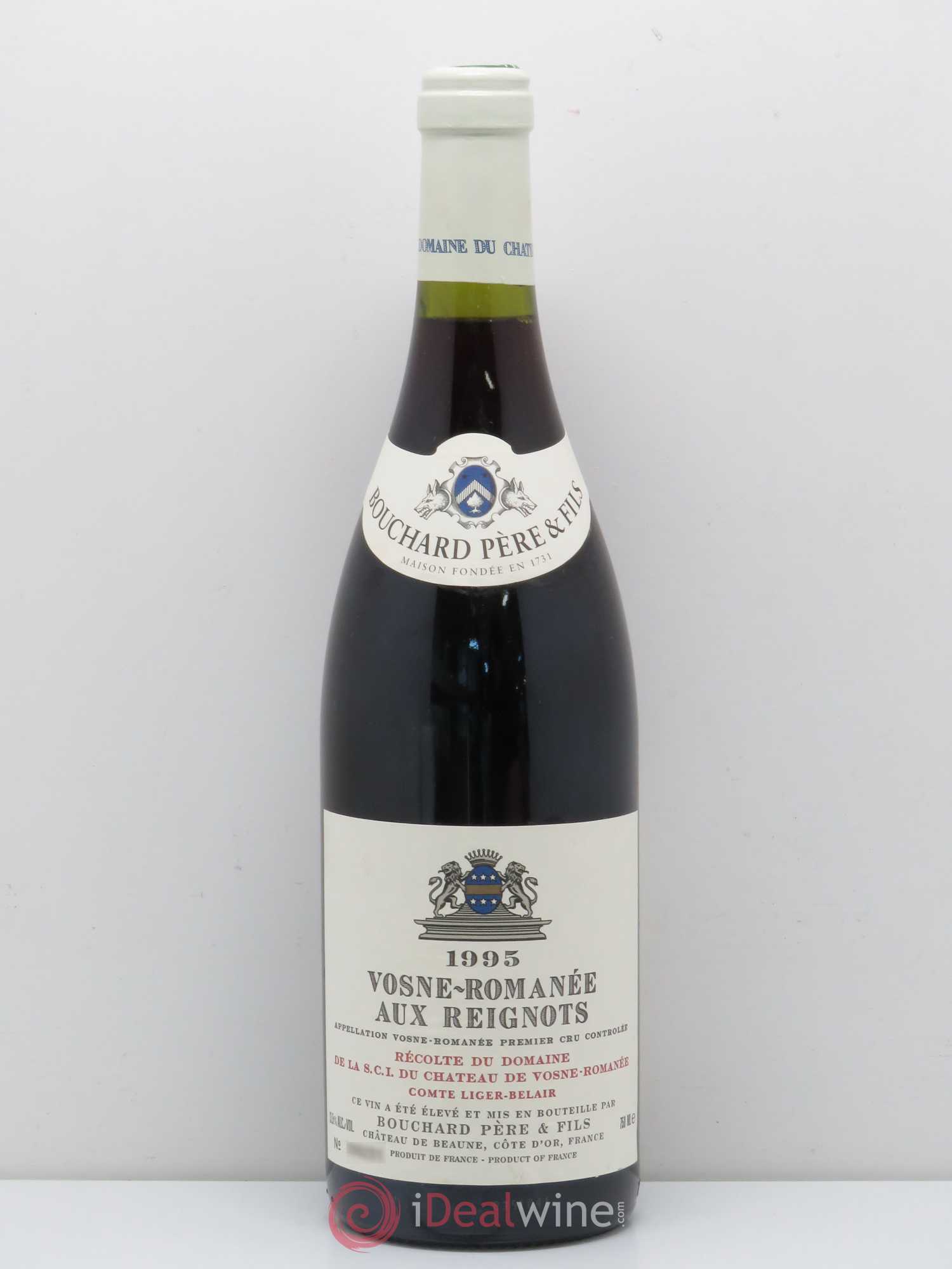 Vosne-Romanée 1er Cru Aux Reignots Ch. de Vosne-Romanée Comte Liger-Belair (Domaine du) 1995 - Lot de 1 bouteille - 0