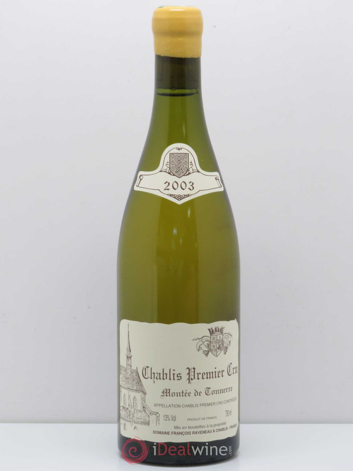 Chablis 1er Cru Montée de Tonnerre Raveneau (Domaine) 2003 - Lot de 1 bouteille - 0