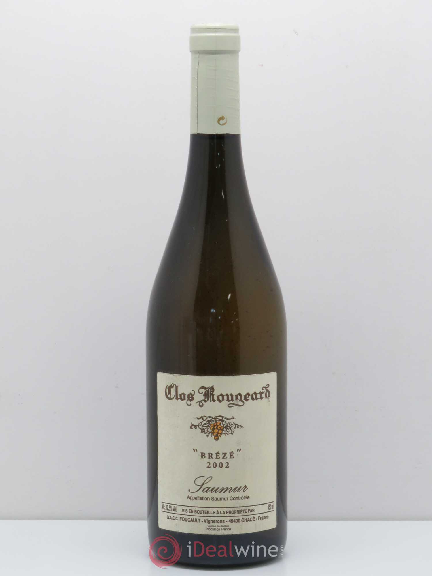 Saumur Brézé Clos Rougeard 2002 - Lot de 1 bouteille - 0