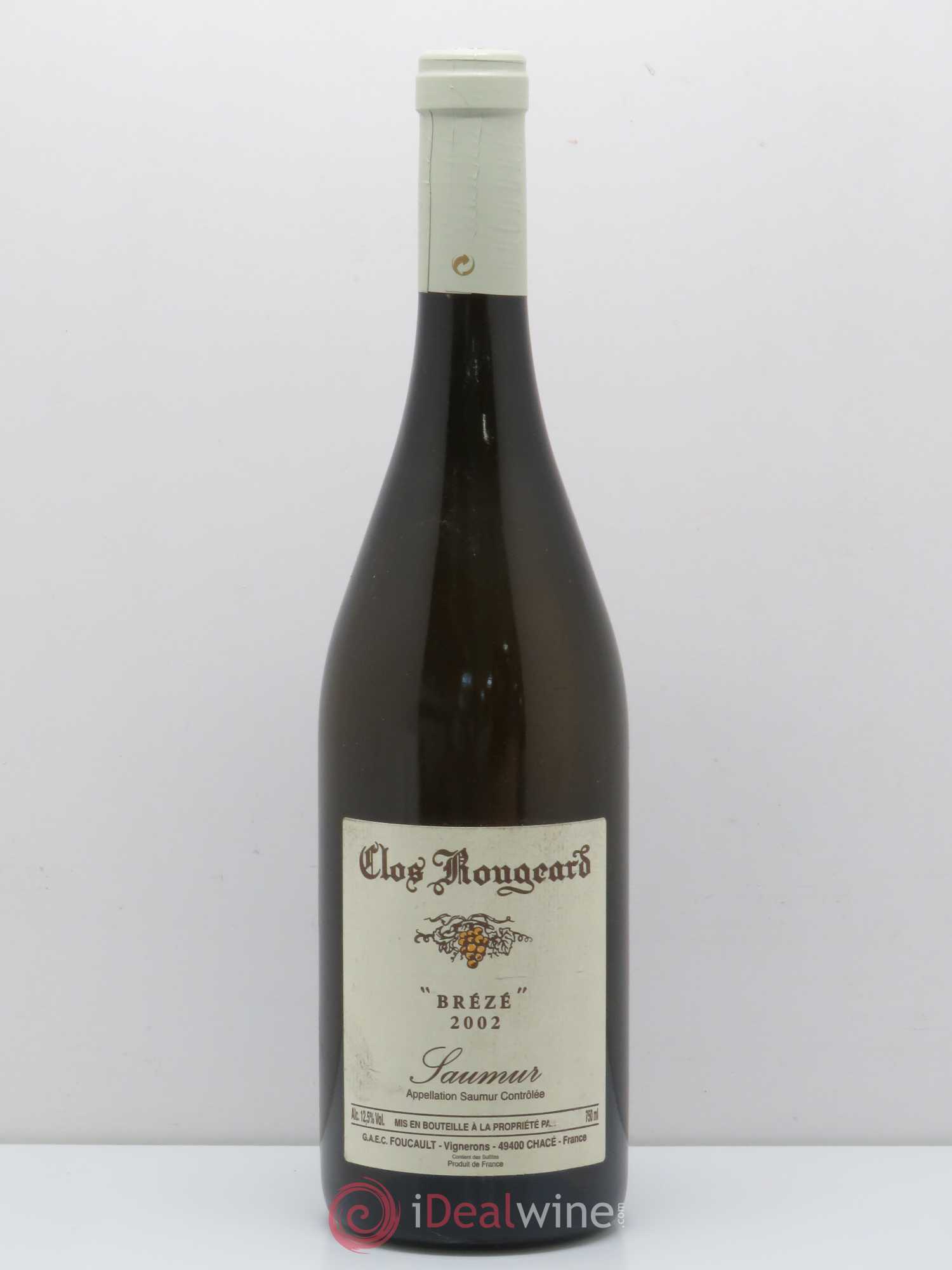 Saumur Brézé Clos Rougeard 2002 - Posten von 1 Flasche - 0
