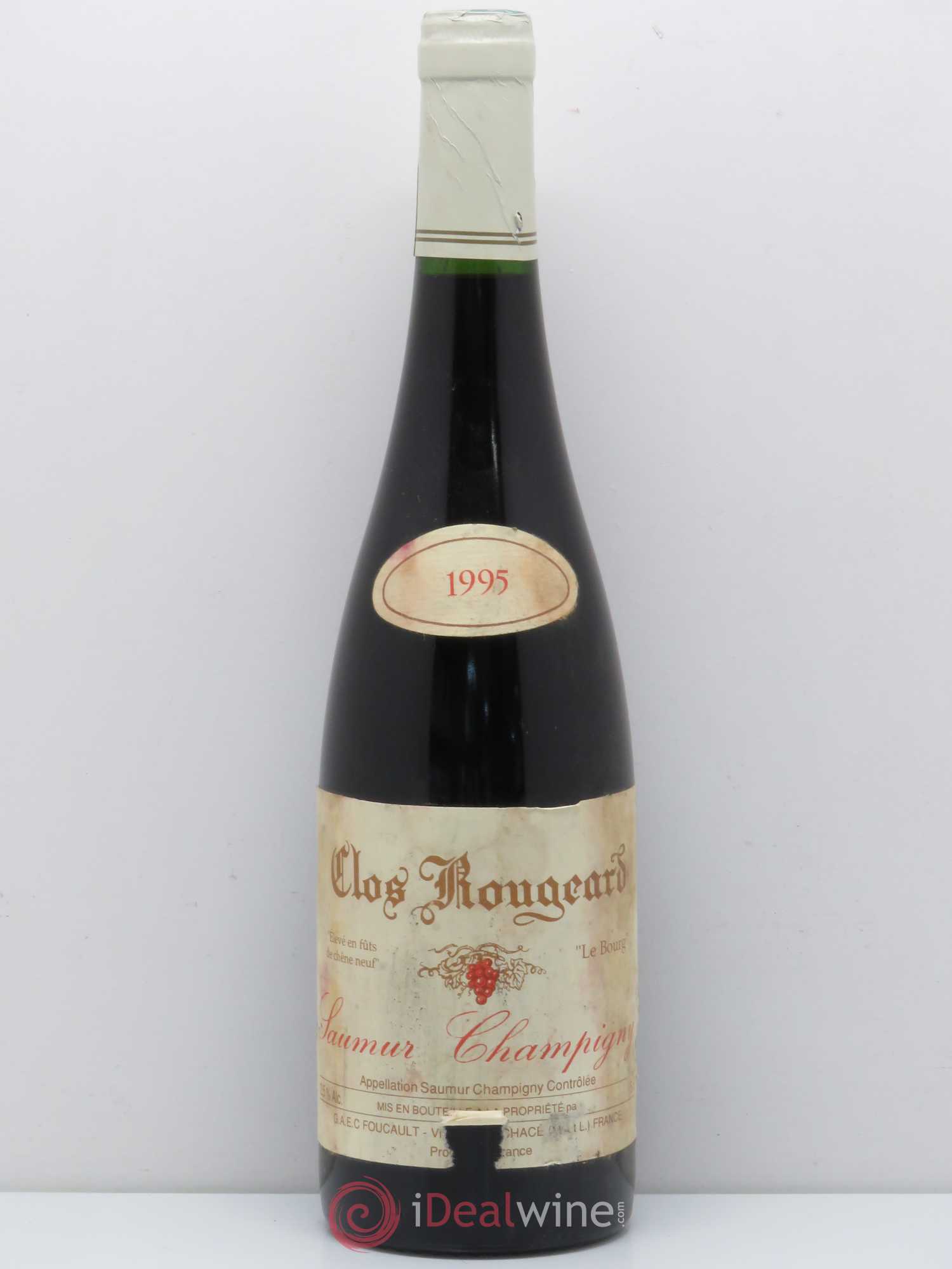 Saumur-Champigny Le Bourg Clos Rougeard 1995 - Lot de 1 bouteille - 0