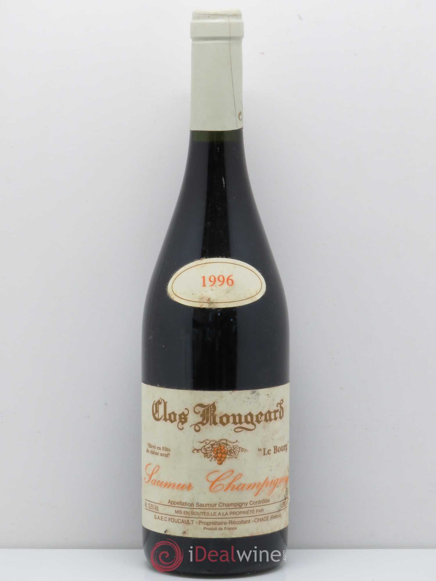 Saumur-Champigny Le Bourg Clos Rougeard 1996 - Lot de 1 bouteille - 0