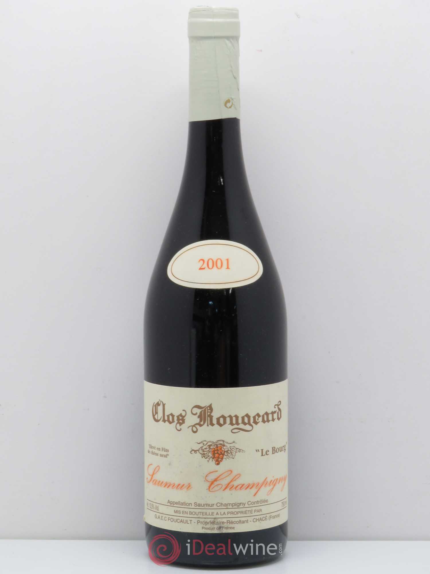 Saumur-Champigny Le Bourg Clos Rougeard 2001 - Lot de 1 bouteille - 0