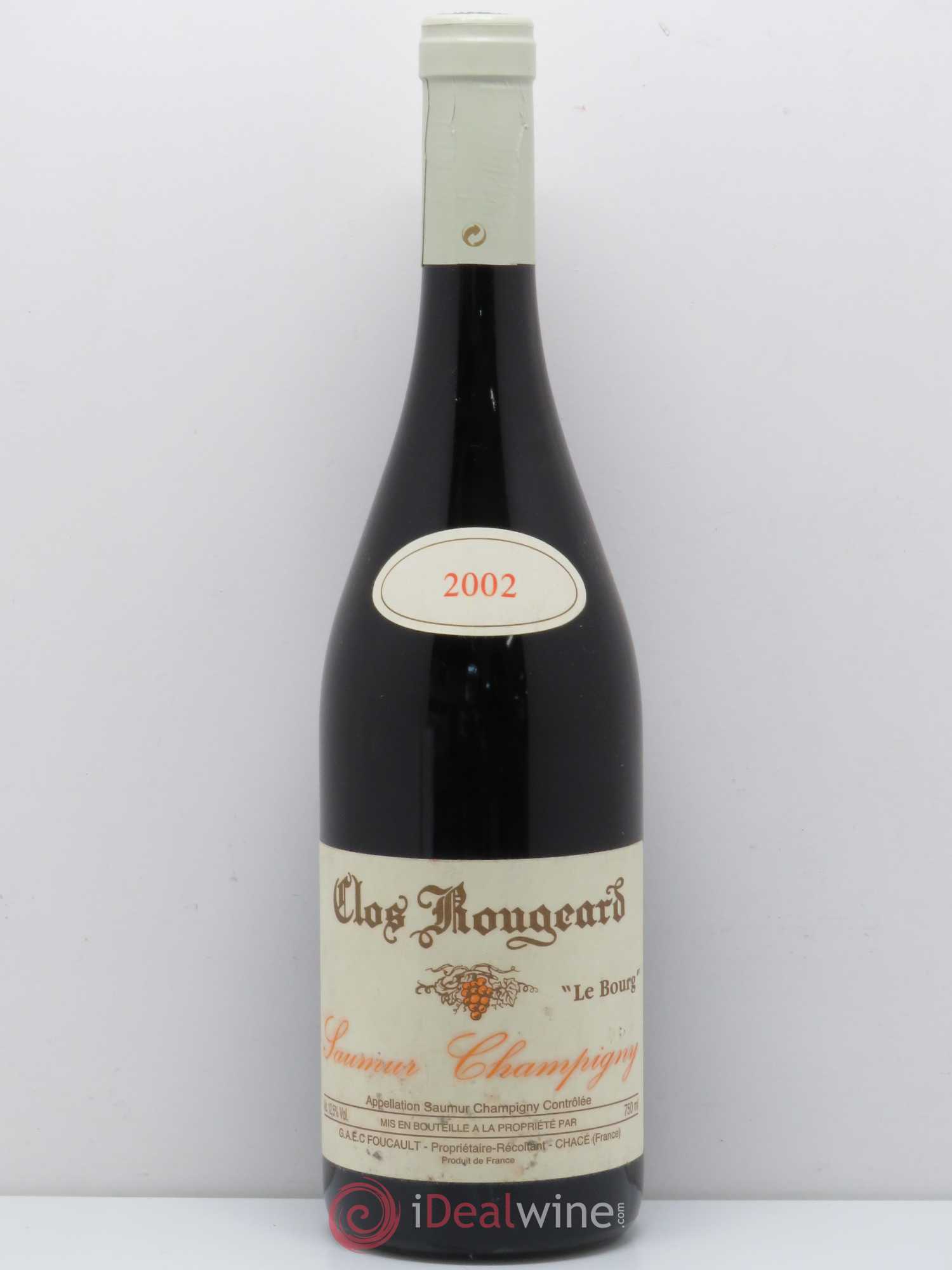 Saumur-Champigny Le Bourg Clos Rougeard 2002 - Lot de 1 bouteille - 0