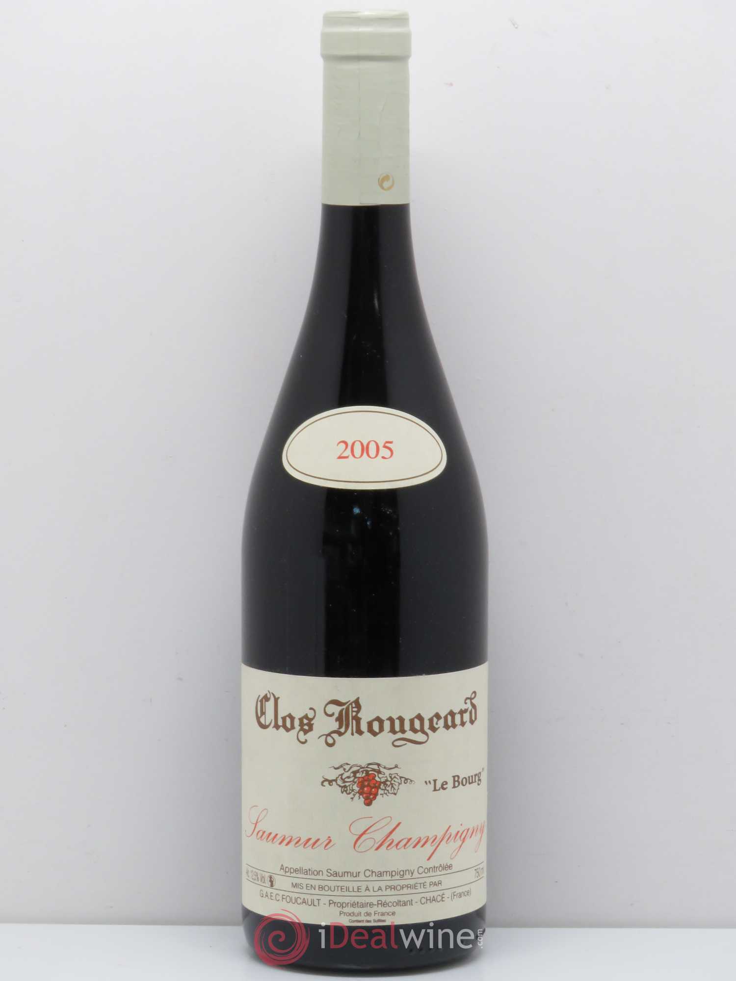 Saumur-Champigny Le Bourg Clos Rougeard 2005 - Lot de 1 bouteille - 0