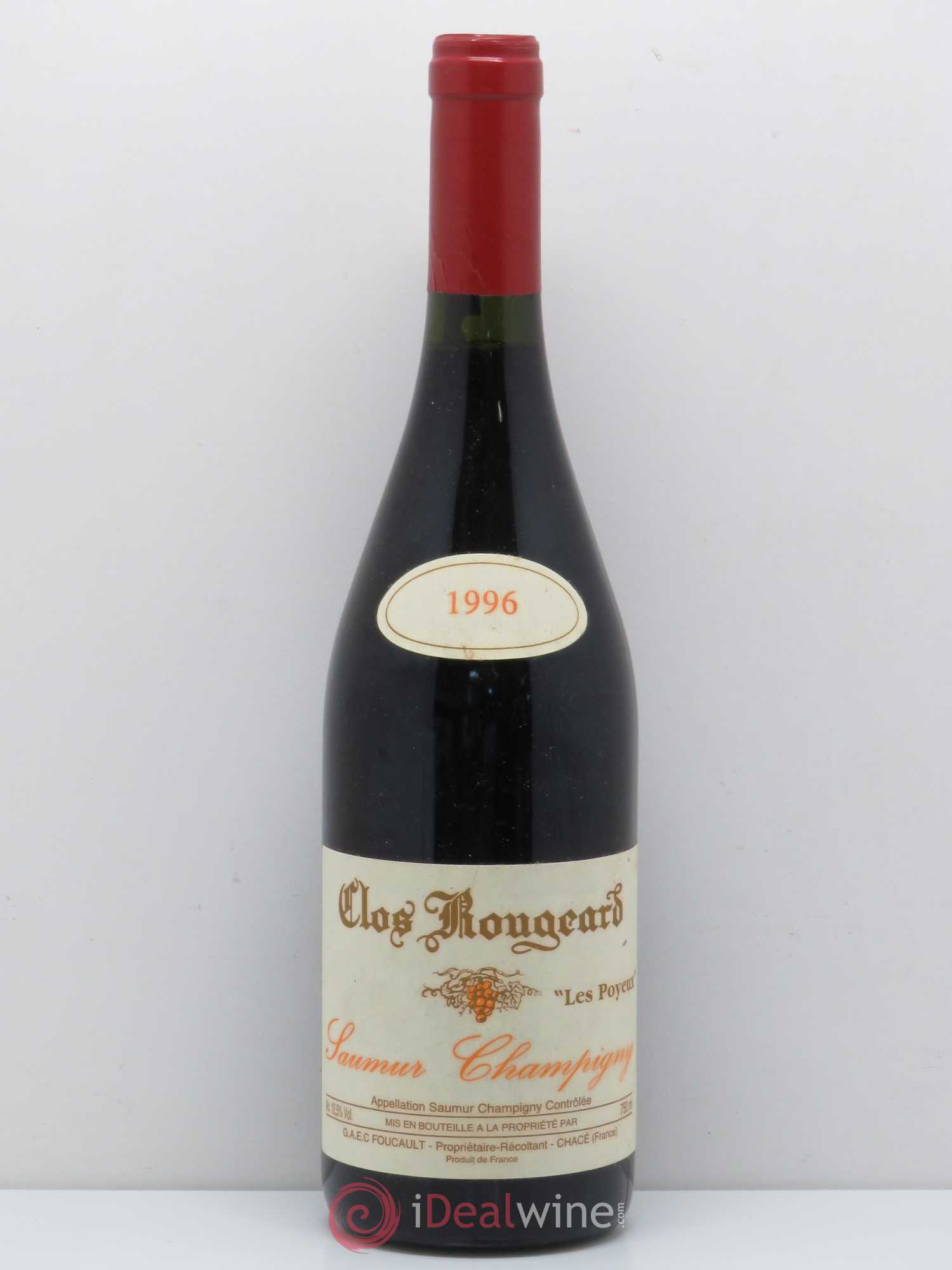 Saumur-Champigny Les Poyeux Clos Rougeard 1996 - Lot de 1 bouteille - 0