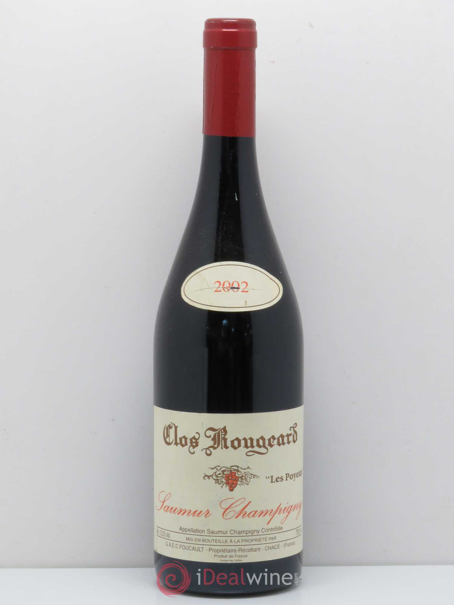 Saumur-Champigny Les Poyeux Clos Rougeard 2002 - Lot de 1 bouteille - 0