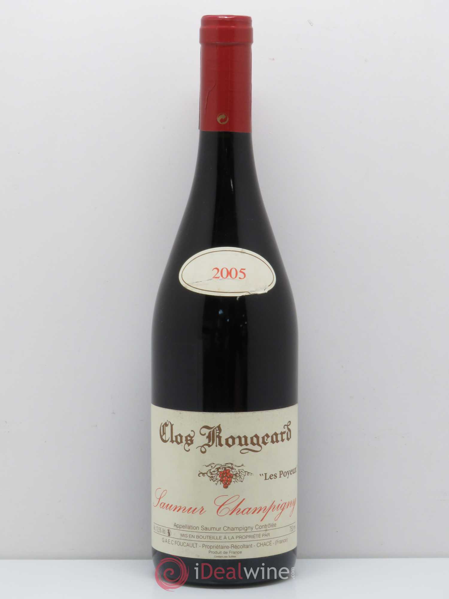 Saumur-Champigny Les Poyeux Clos Rougeard 2005 - Lot de 1 bouteille - 0