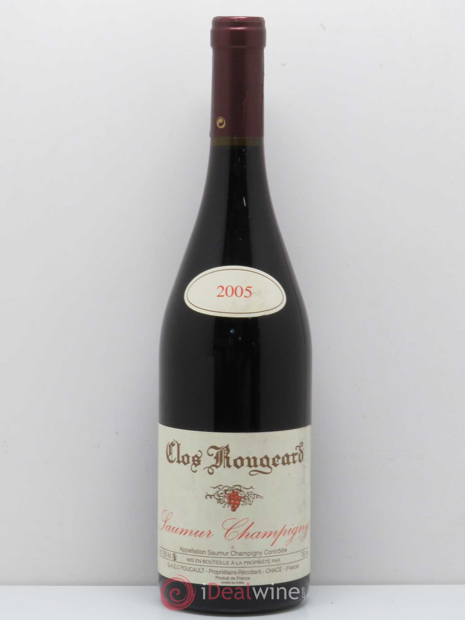 Saumur-Champigny Clos Rougeard 2005 - Lot de 1 bouteille - 0