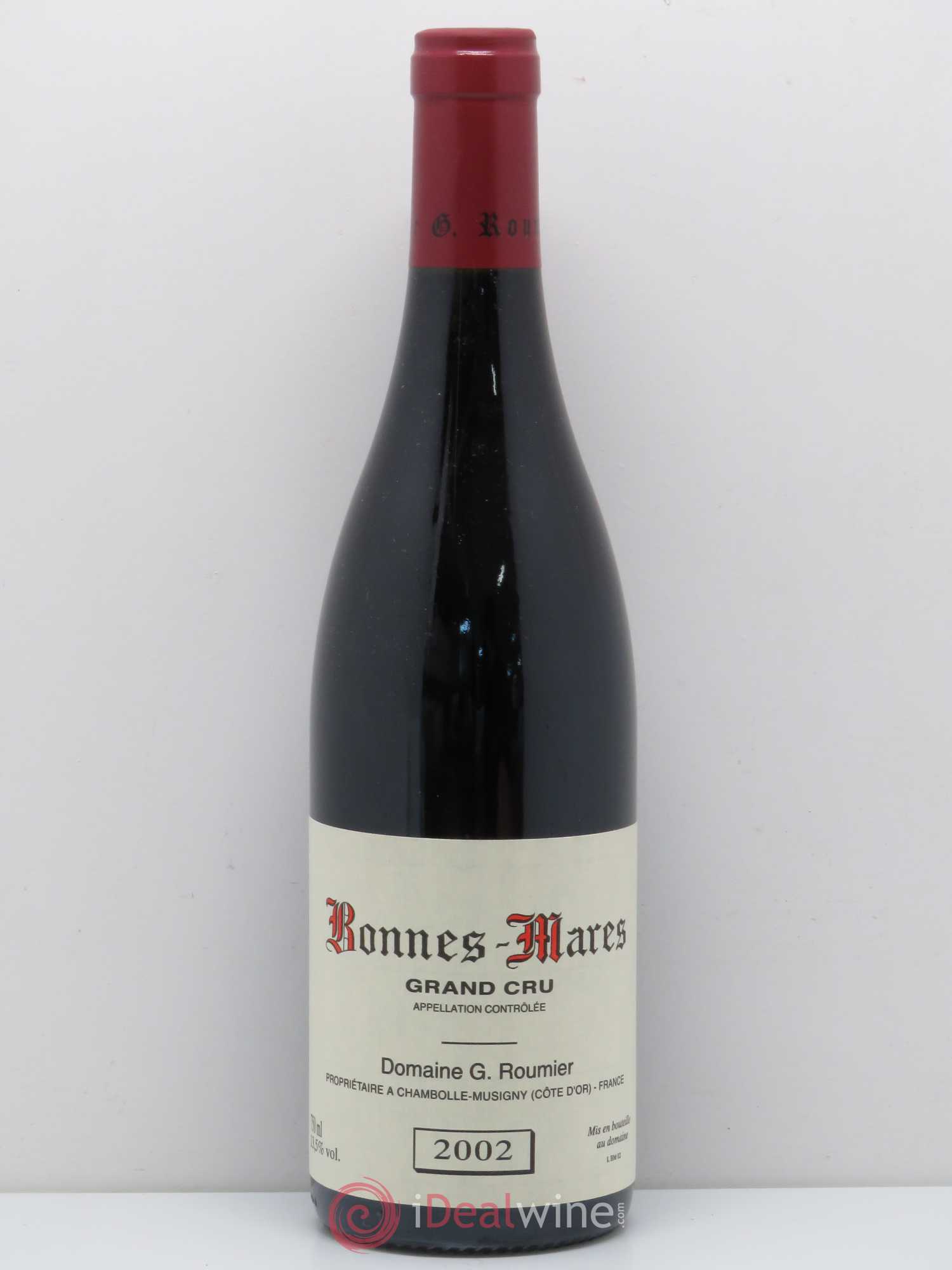 Bonnes-Mares Grand Cru Georges Roumier (Domaine) 2002 - Lot de 1 bouteille - 0