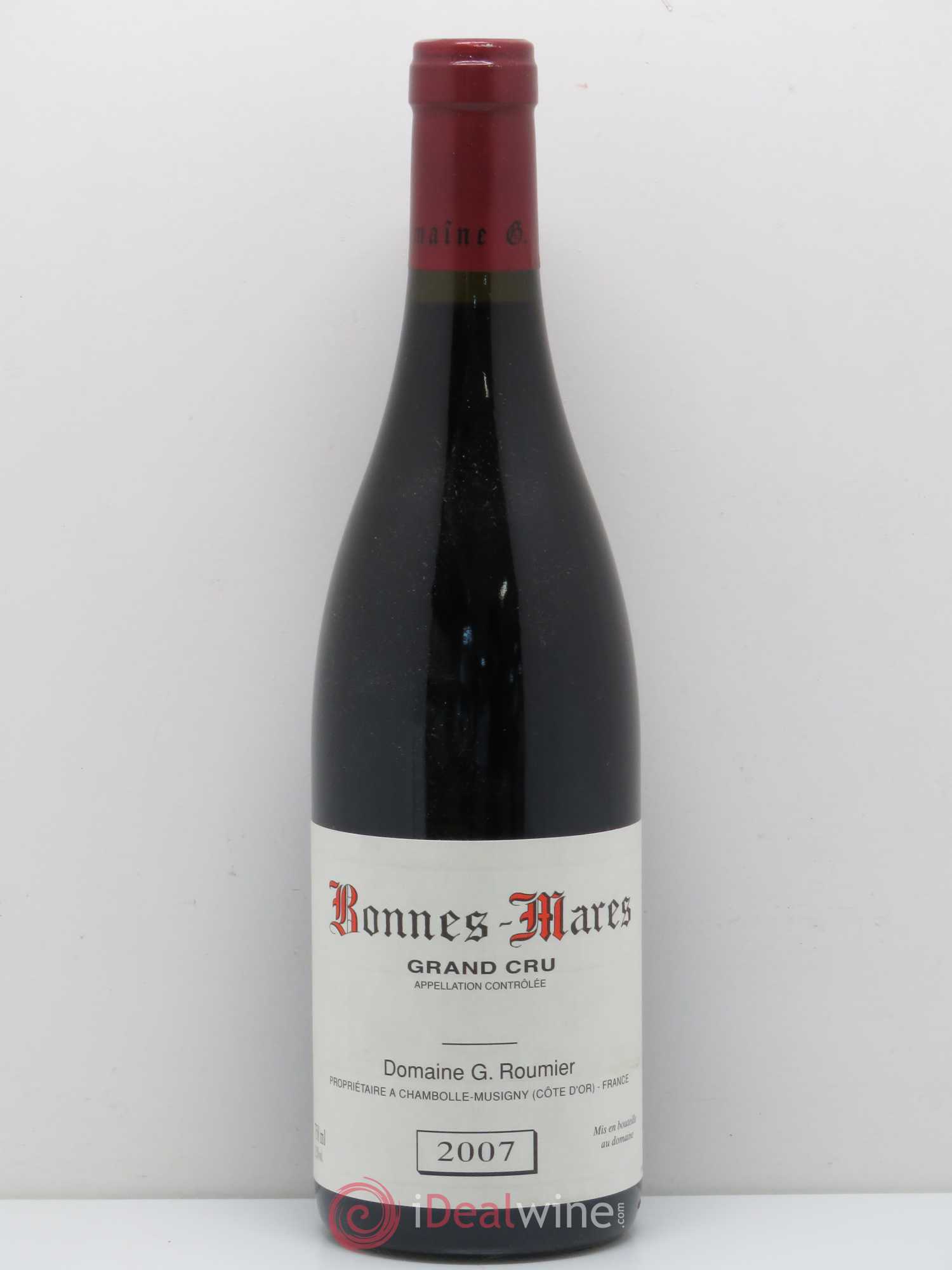 Bonnes-Mares Grand Cru Georges Roumier (Domaine) 2007 - Lot de 1 bouteille - 0