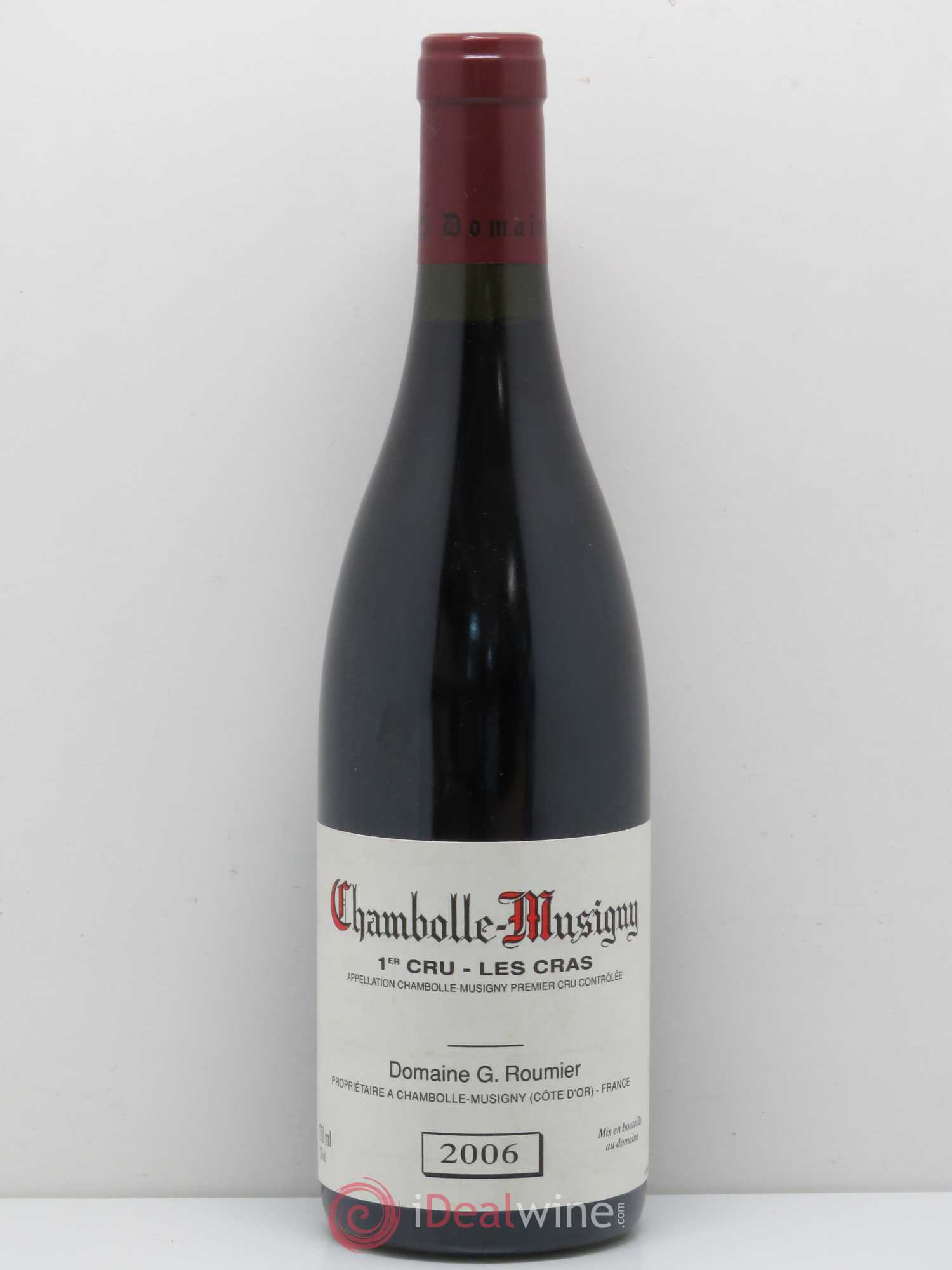 Chambolle-Musigny 1er Cru Les Cras Georges Roumier (Domaine) 2006 - Lot de 1 bouteille - 0