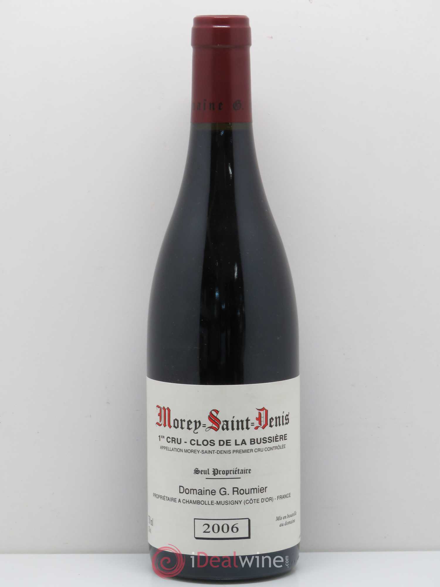 Morey-Saint-Denis 1er Cru Clos de la Bussière Georges Roumier (Domaine) 2006 - Lot de 1 bouteille - 0