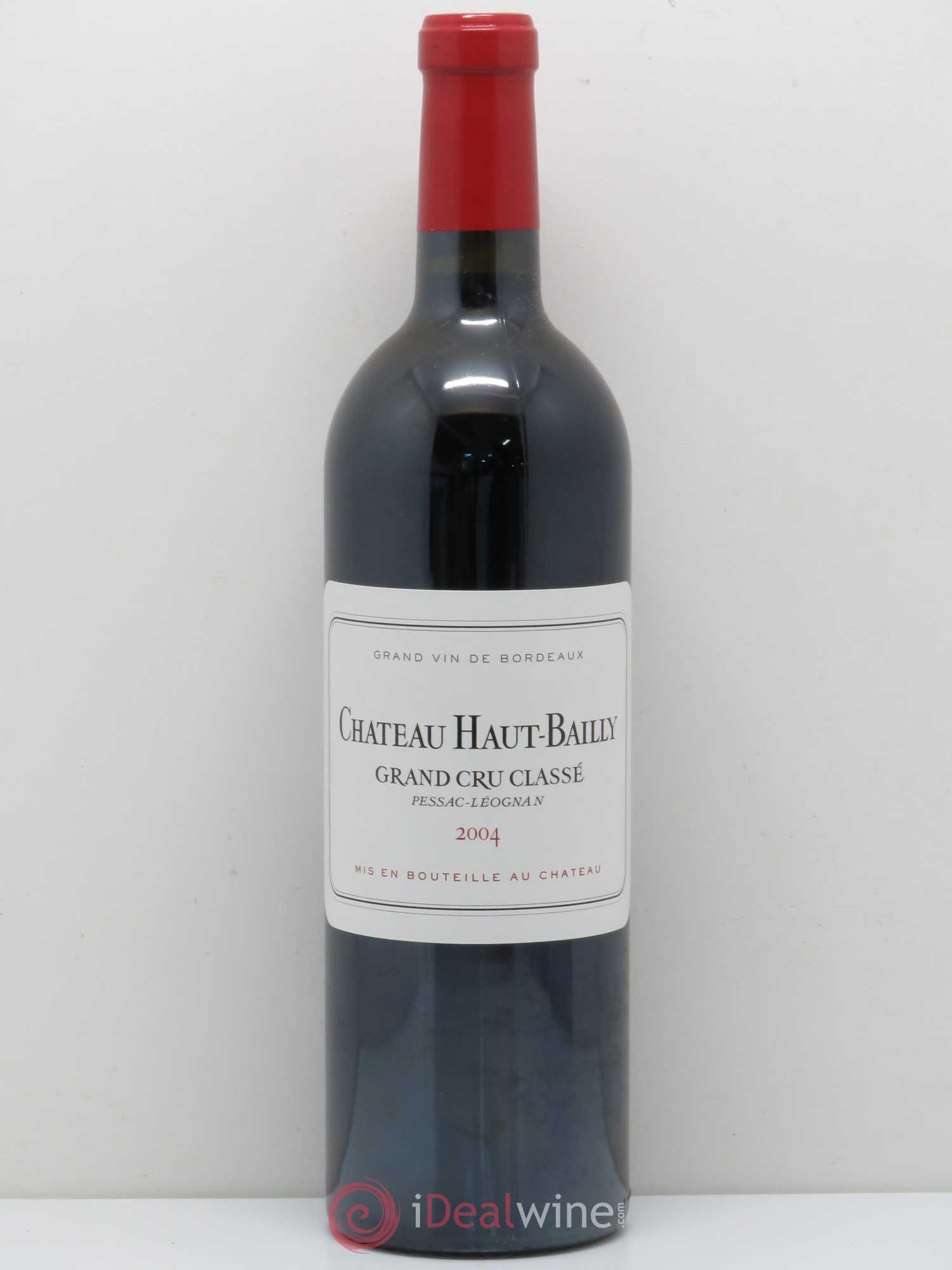 Château Haut-Bailly Cru Classé de Graves 2004 - Lot de 1 bouteille - 0