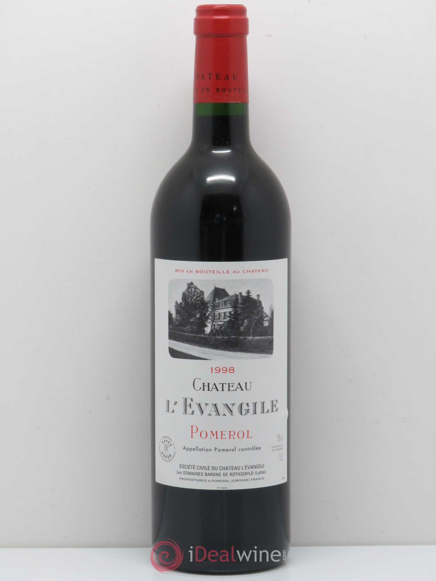 Château l' Évangile 1998 - Lot de 1 bouteille - 0