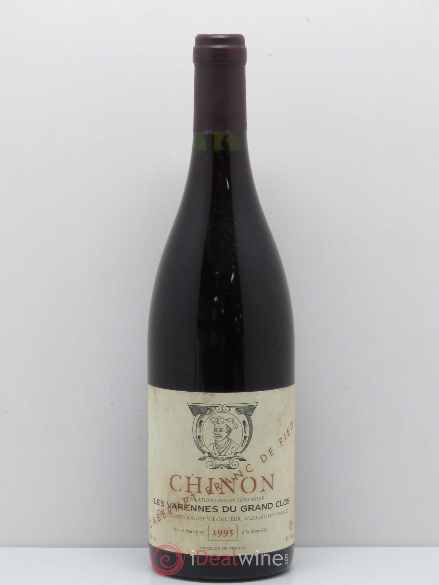Chinon Les Varennes du Grand Clos Charles Joguet Cabernet Franc de Pied 1995 - Lot de 1 bouteille - 0