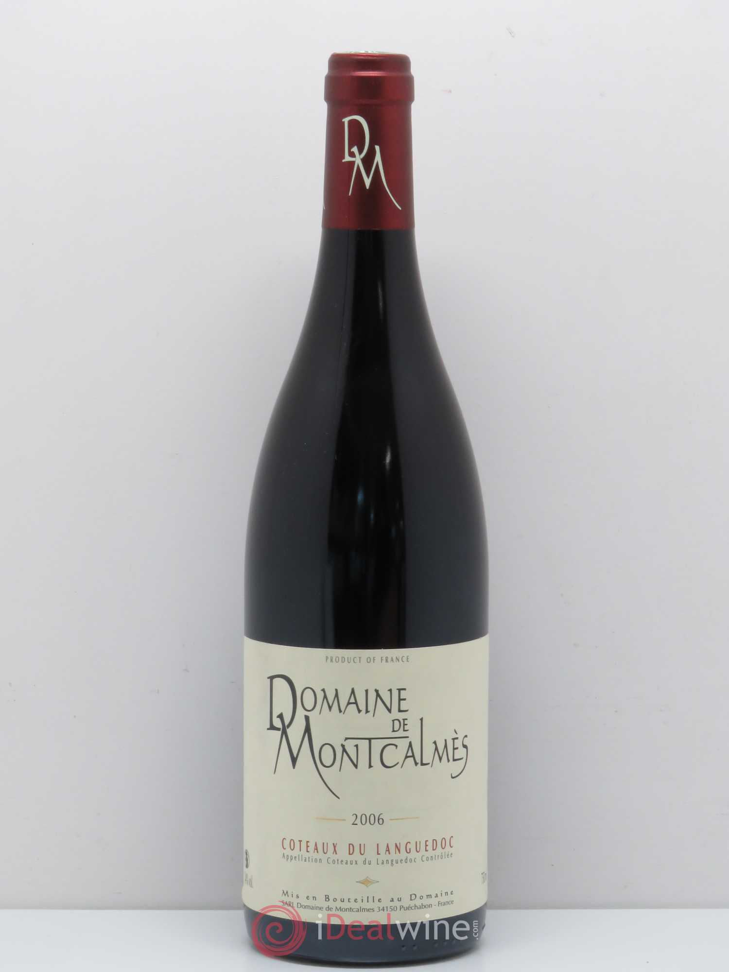 Coteaux du Languedoc Domaine de Montcalmès 2006 - Lot de 1 bouteille - 0