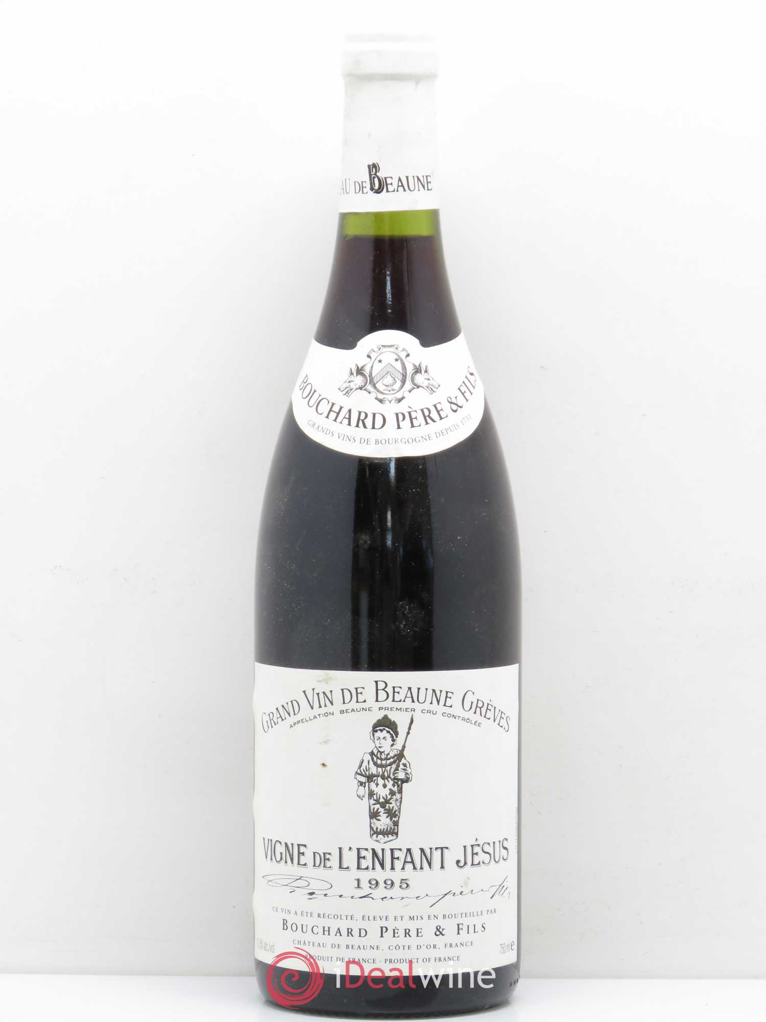 Beaune 1er Cru Grèves - Vigne de l'Enfant Jésus Bouchard Père & Fils 1995 - Lot de 1 bouteille - 0