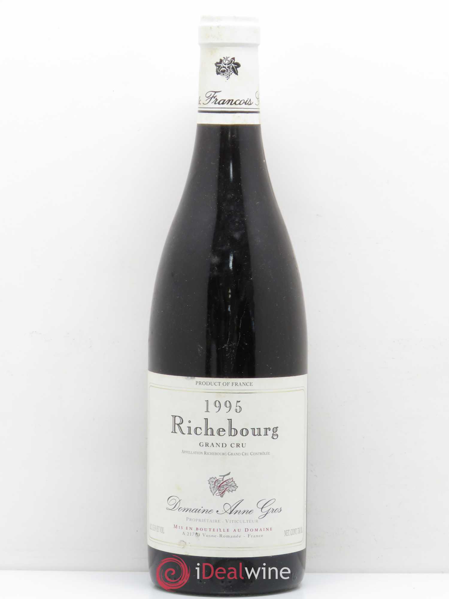 Richebourg Grand Cru Anne Gros 1995 - Lot de 1 bouteille - 0