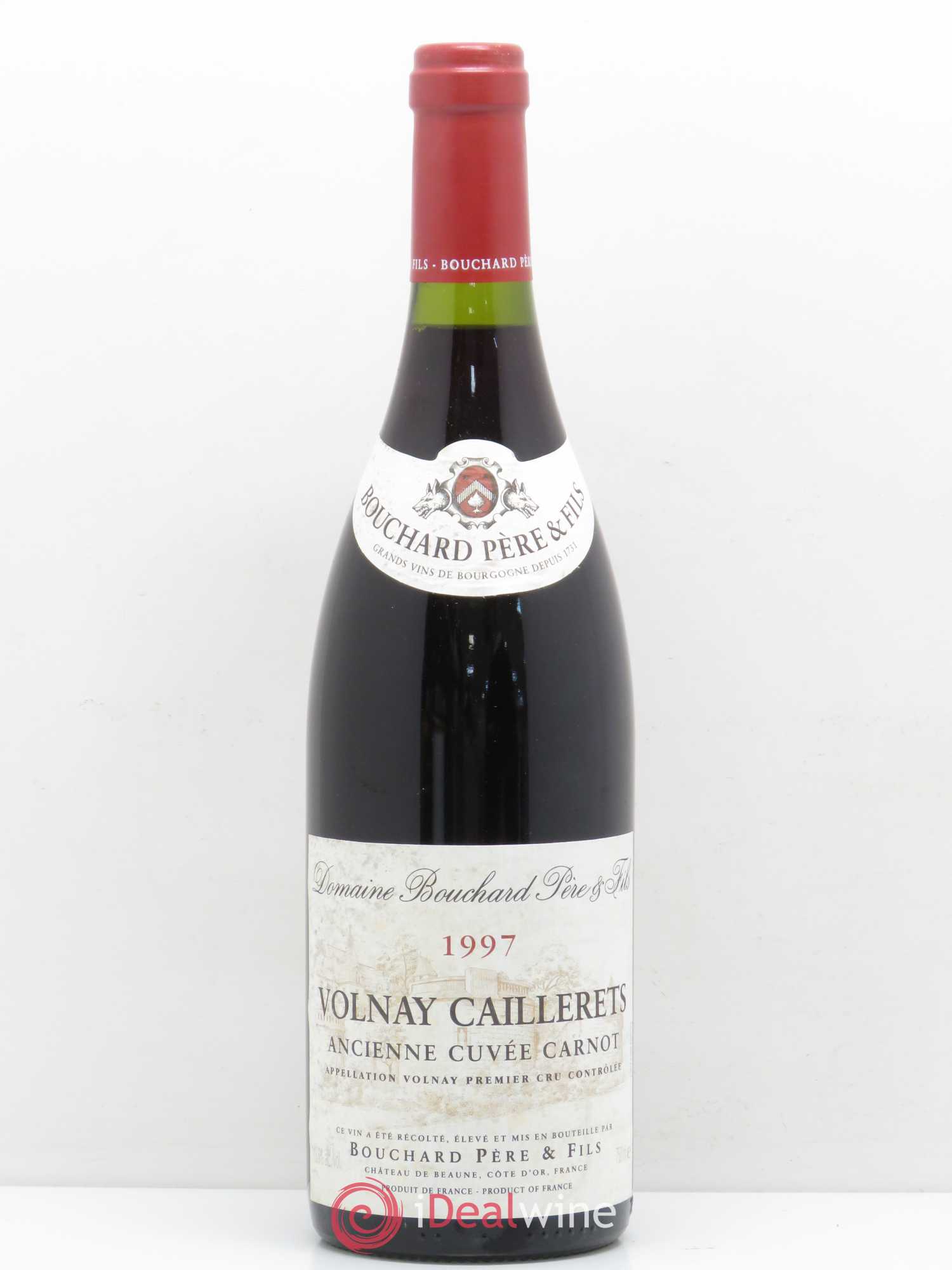 Volnay 1er Cru Caillerets - Ancienne Cuvée Carnot Bouchard Père & Fils 1997 - Lot de 1 bouteille - 0