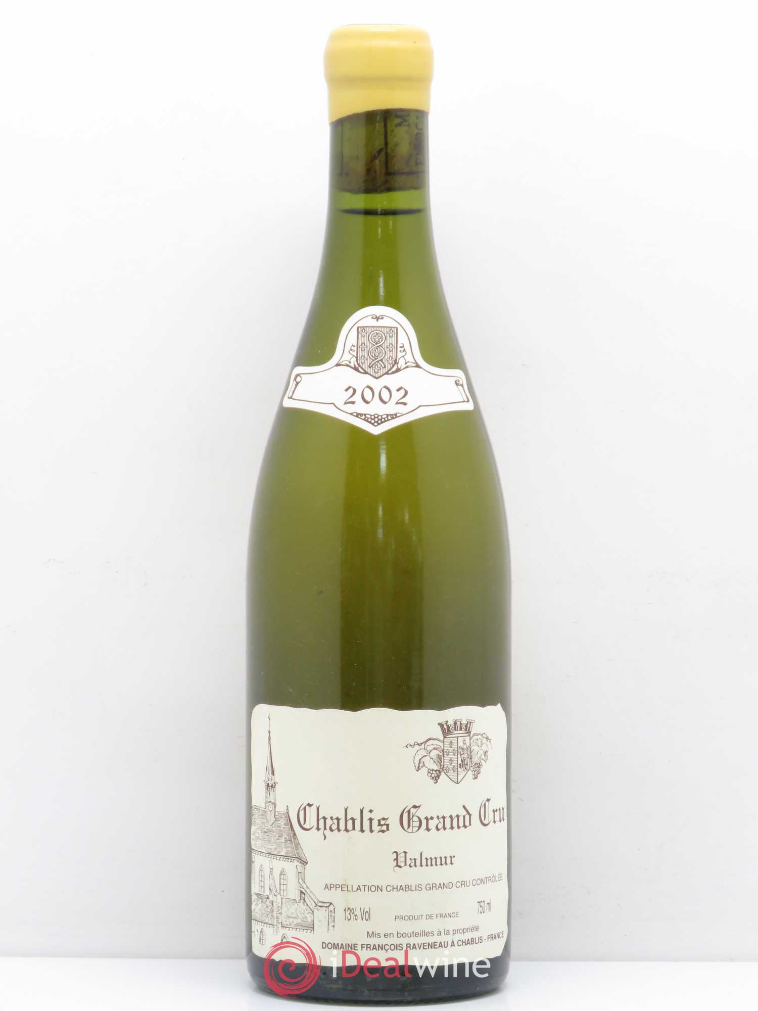 Chablis Grand Cru Valmur Raveneau (Domaine) 2002 - Lot de 1 bouteille - 0