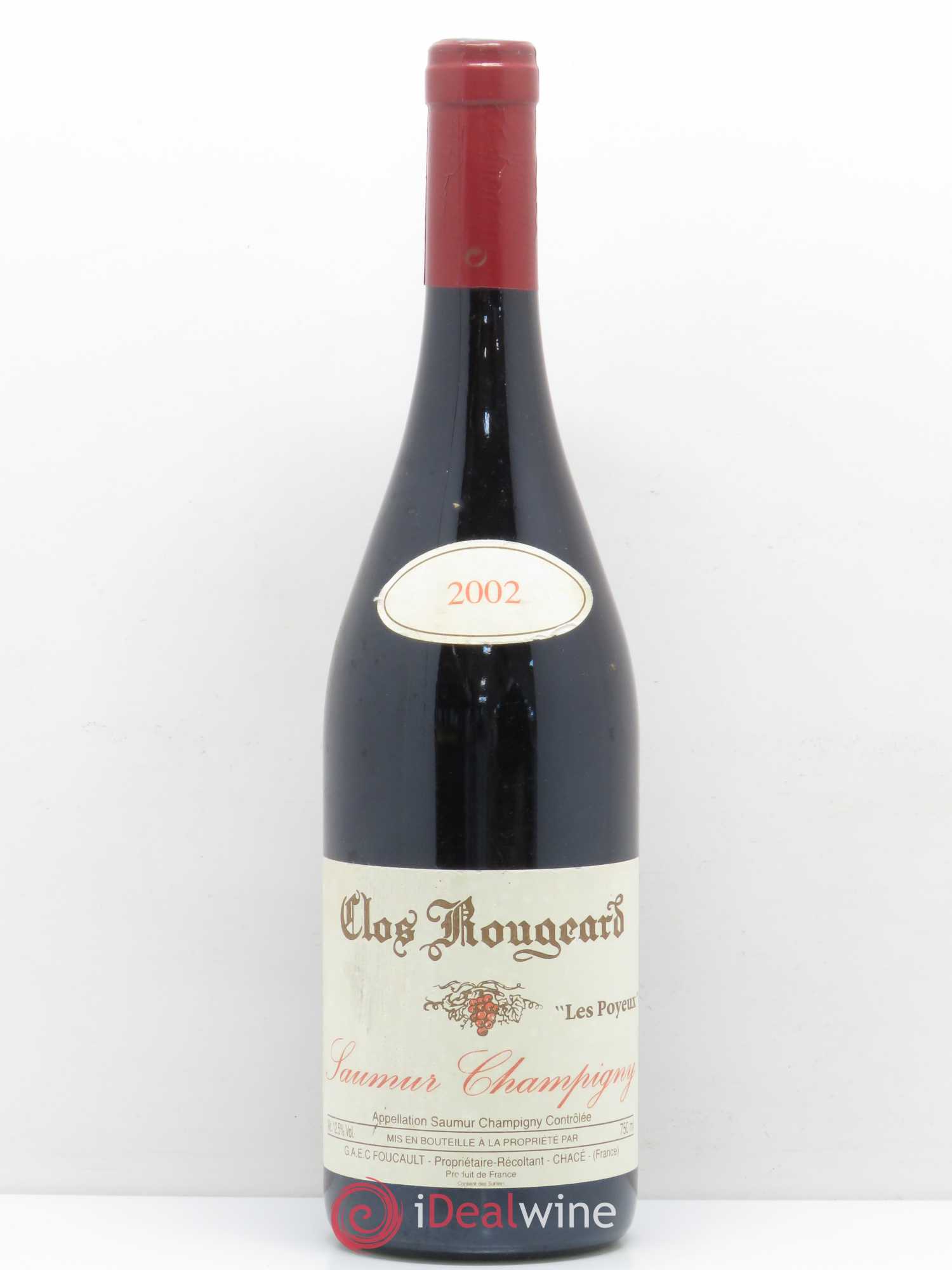 Saumur-Champigny Les Poyeux Clos Rougeard 2002 - Lot de 1 bouteille - 0