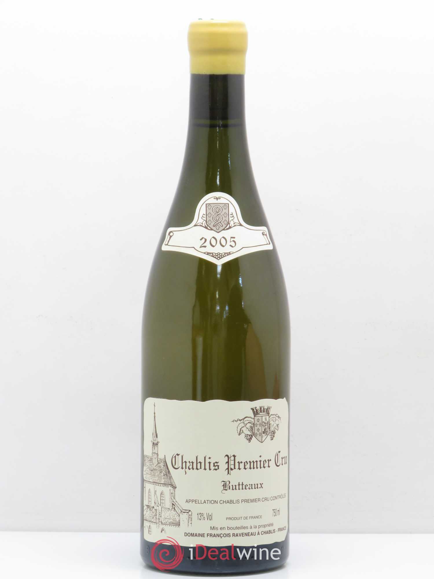 Chablis 1er Cru Butteaux Raveneau (Domaine) 2005 - Lot de 1 bouteille - 0
