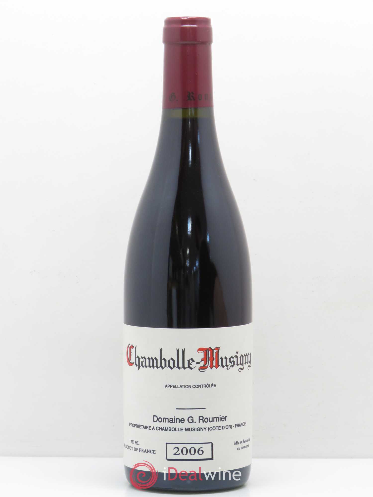 Chambolle-Musigny Georges Roumier (Domaine) 2006 - Lot de 1 bouteille - 0