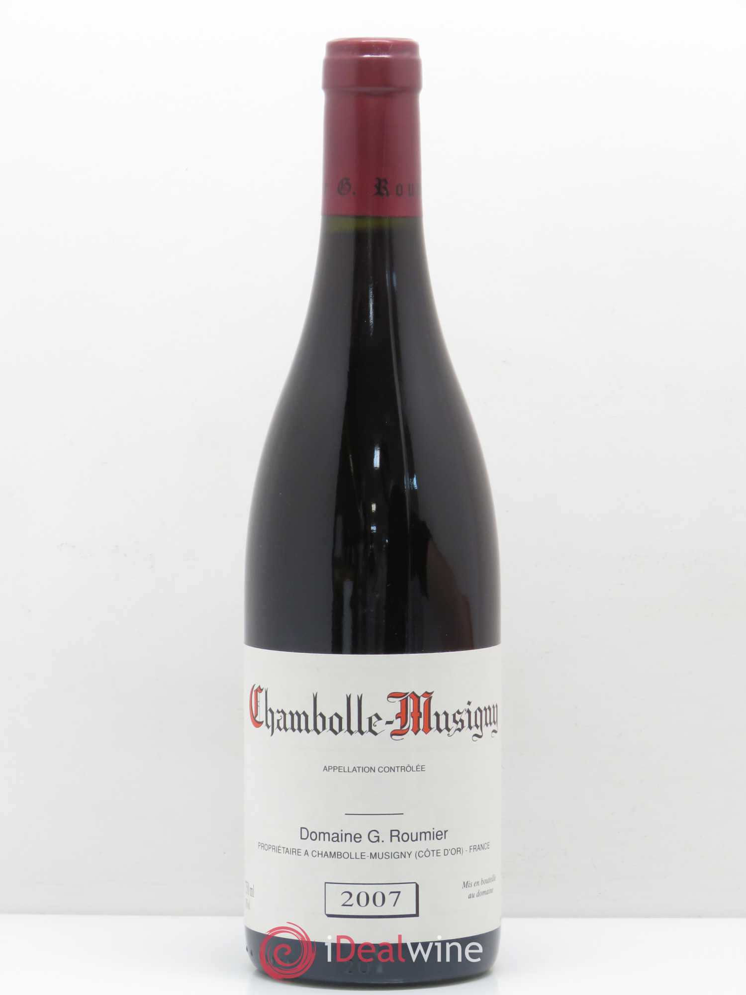 Chambolle-Musigny Georges Roumier (Domaine) 2007 - Posten von 1 Flasche - 0