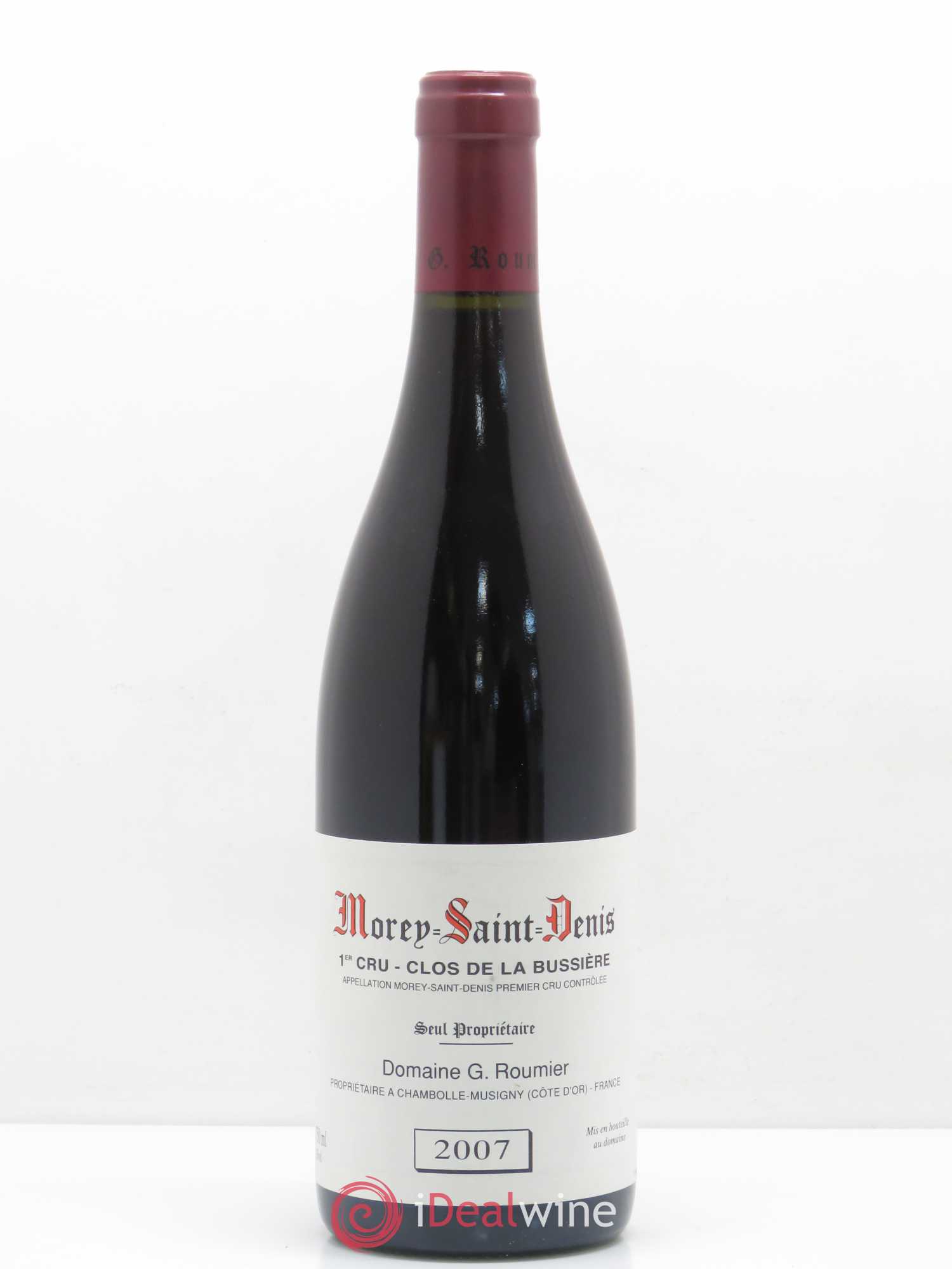 Morey-Saint-Denis 1er Cru Clos de la Bussière Georges Roumier (Domaine) 2007 - Lot de 1 bouteille - 0