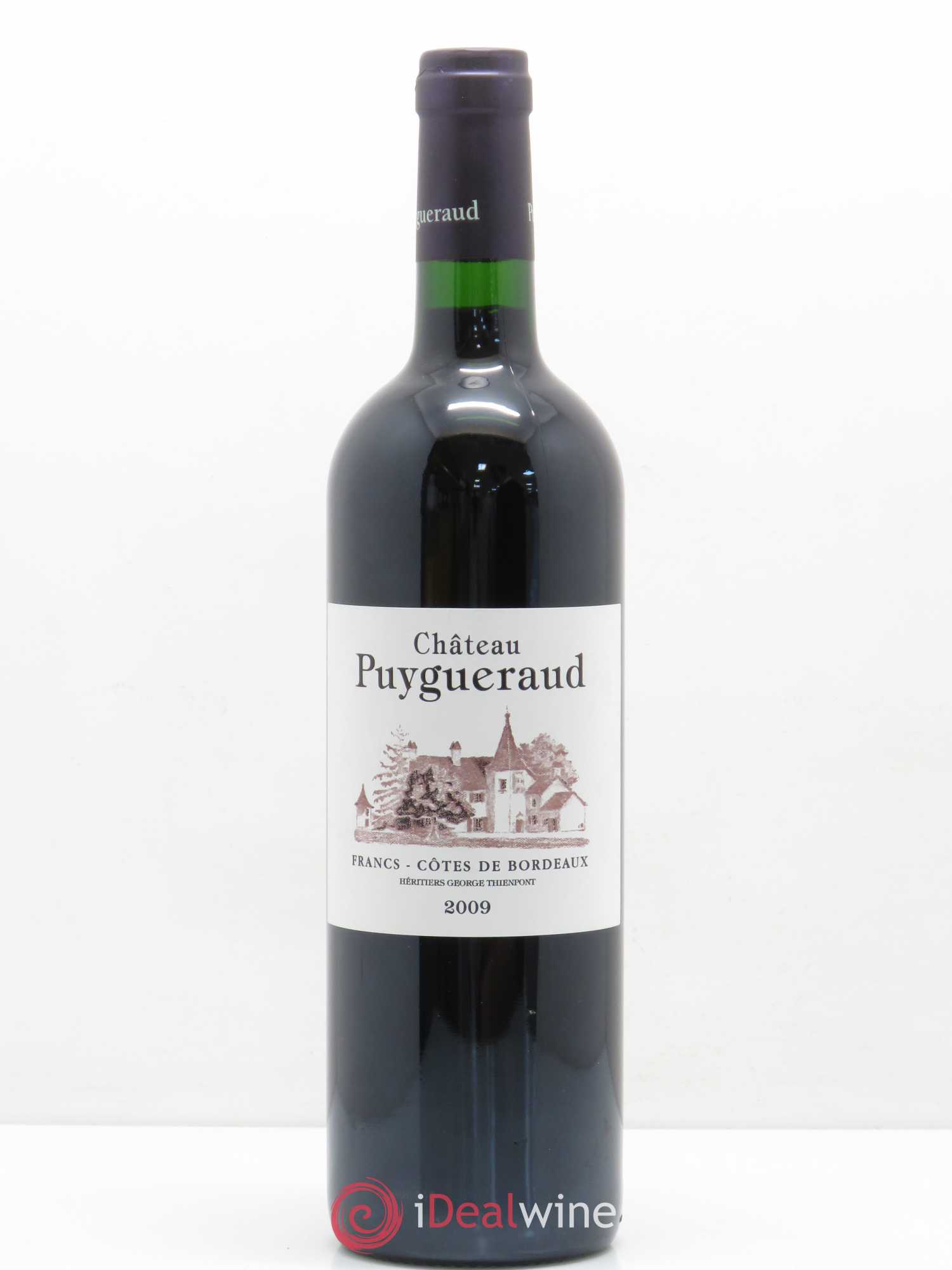 Château Puygueraud 2009 - Lot de 1 bouteille - 0