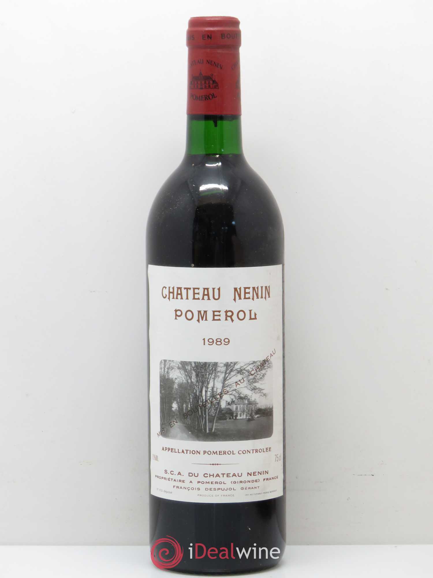 Château Nenin 1989 - Lot de 1 bouteille - 0