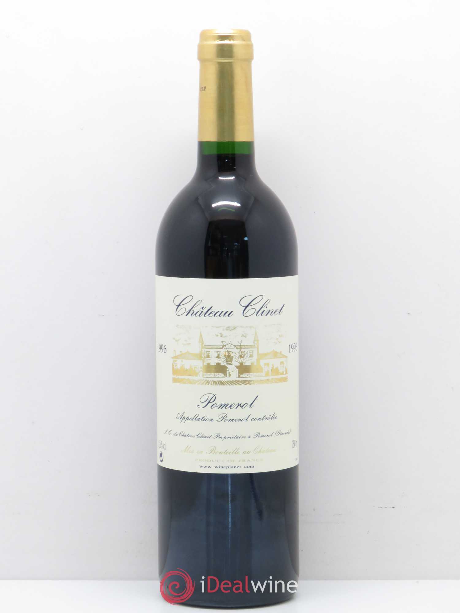 Château Clinet 1996 - Lot de 1 bouteille - 0
