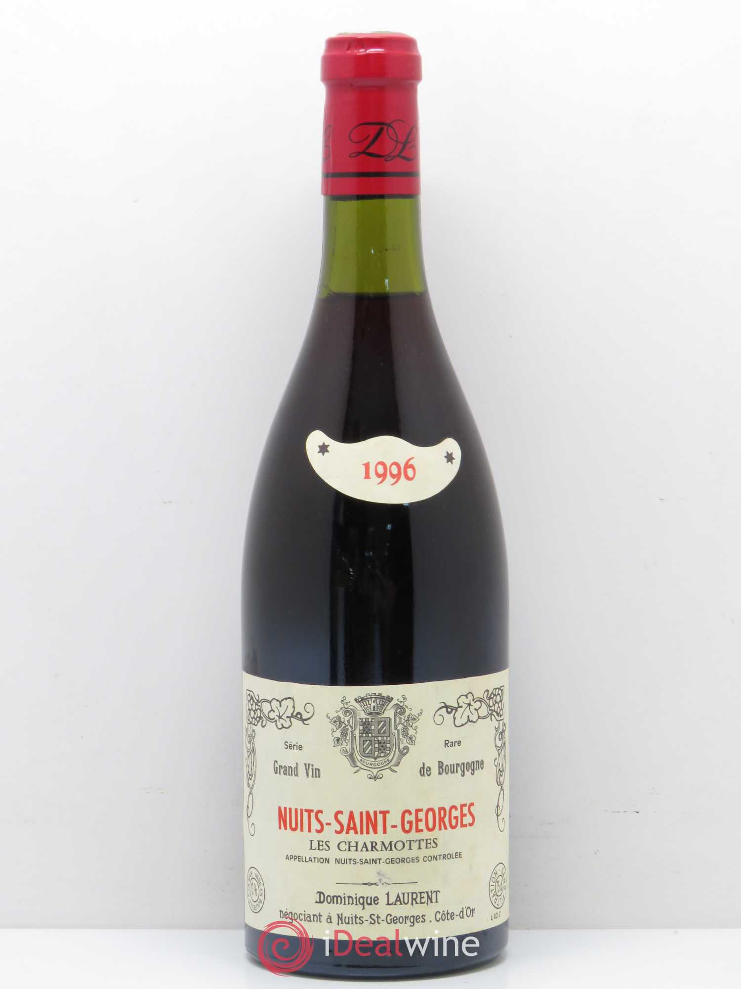 Nuits-Saint-Georges 1er Cru Les Charmottes Dominique Laurent 1996 - Posten von 1 Flasche - 0