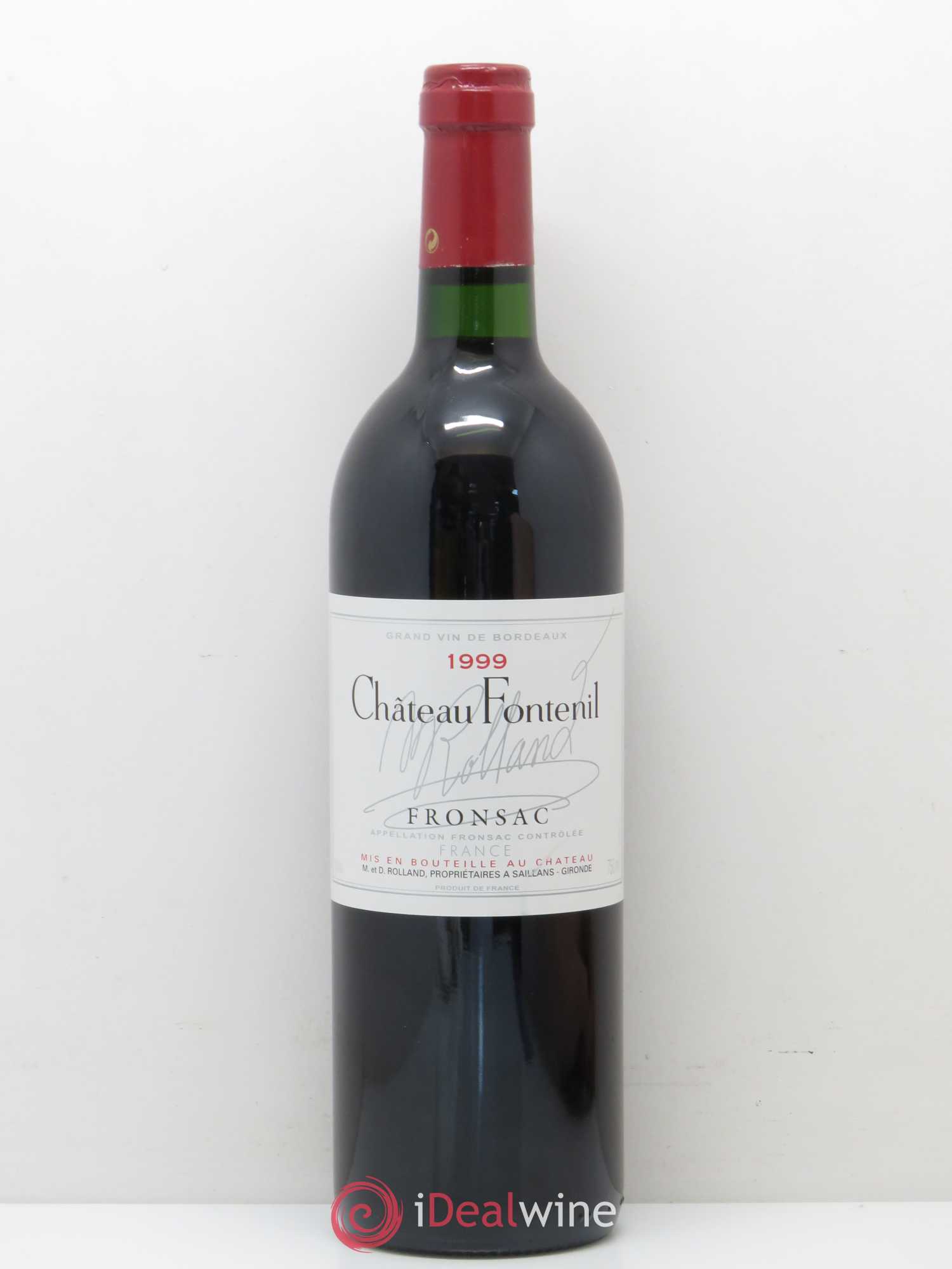Château Fontenil 1999 - Lot de 1 bouteille - 0