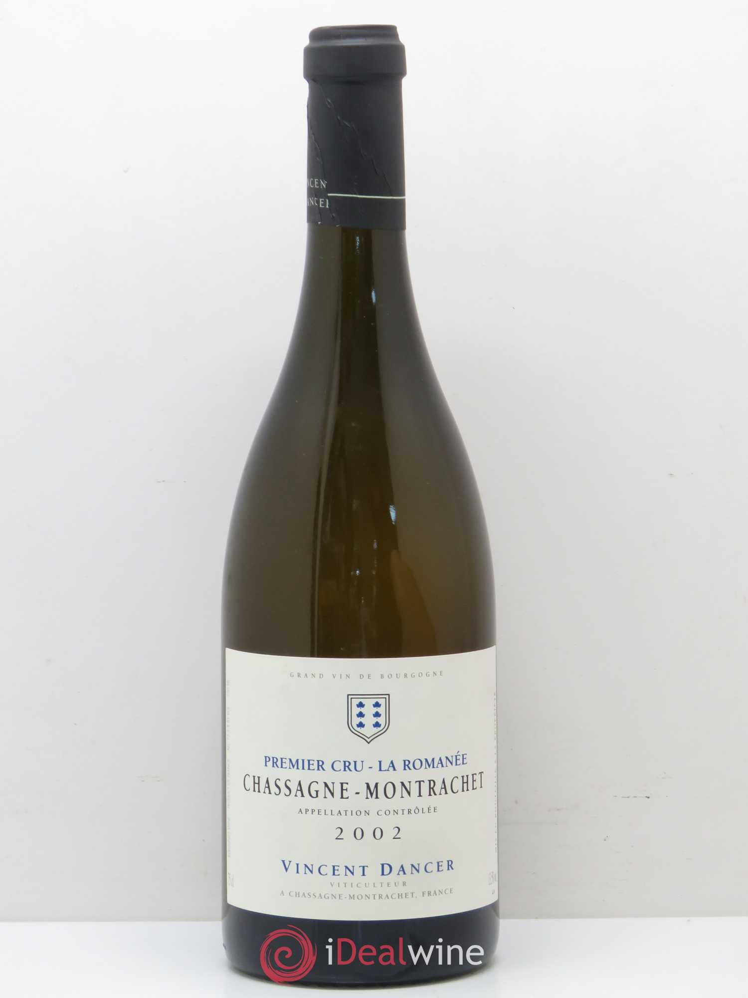 Chassagne-Montrachet 1er Cru La Romanée Vincent Dancer 2002 - Lot de 1 bouteille - 0