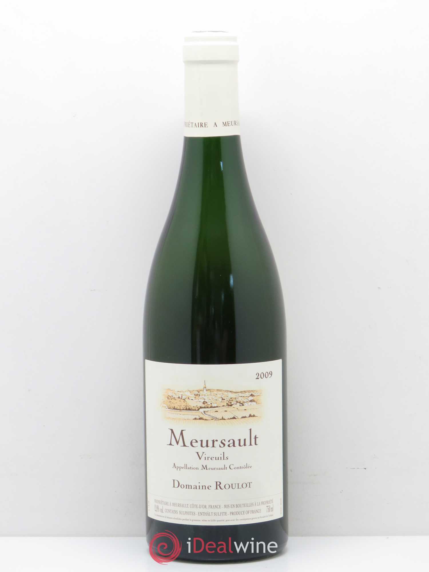 Meursault Les Vireuils Roulot (Domaine) 2009 - Lot de 1 bouteille - 0