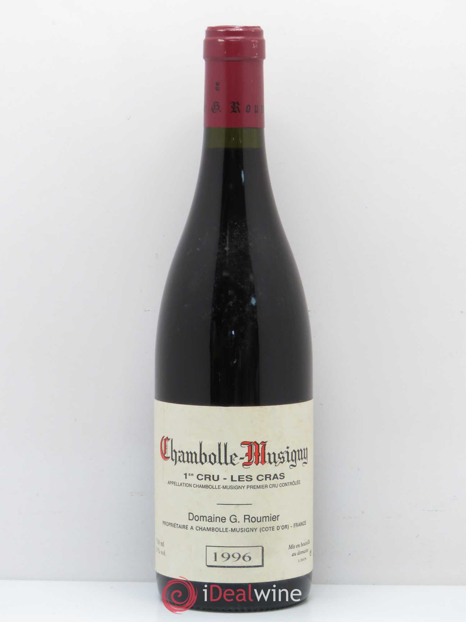 Chambolle-Musigny 1er Cru Les Cras Georges Roumier (Domaine) 1996 - Lot de 1 bouteille - 0