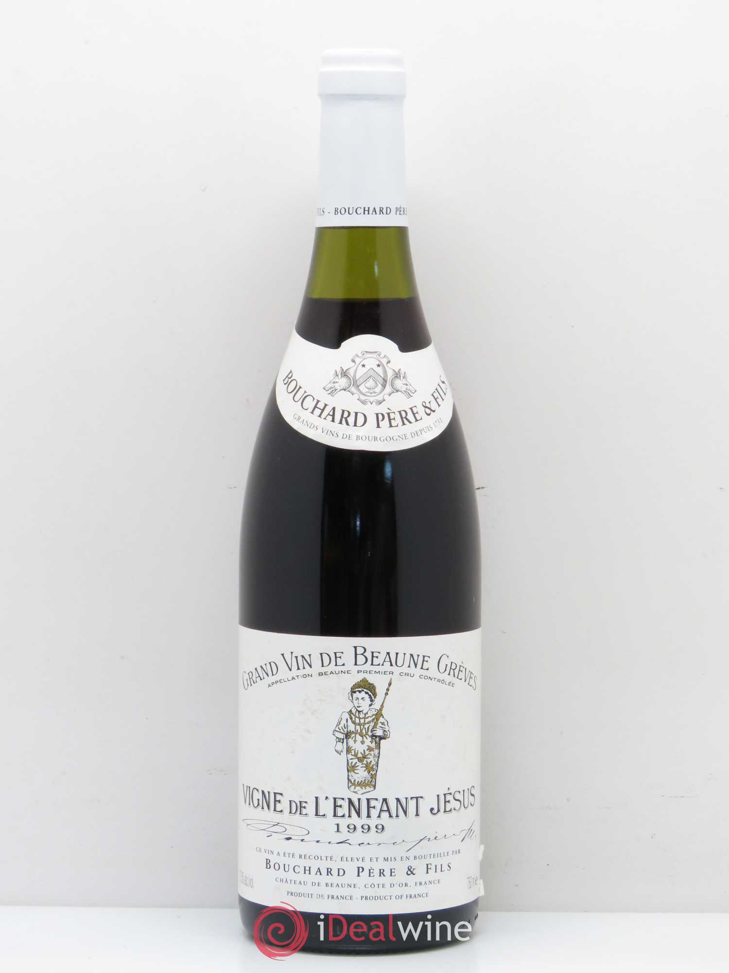 Beaune 1er Cru Grèves - Vigne de l'Enfant Jésus Bouchard Père & Fils 1999 - Lot de 1 bouteille - 0