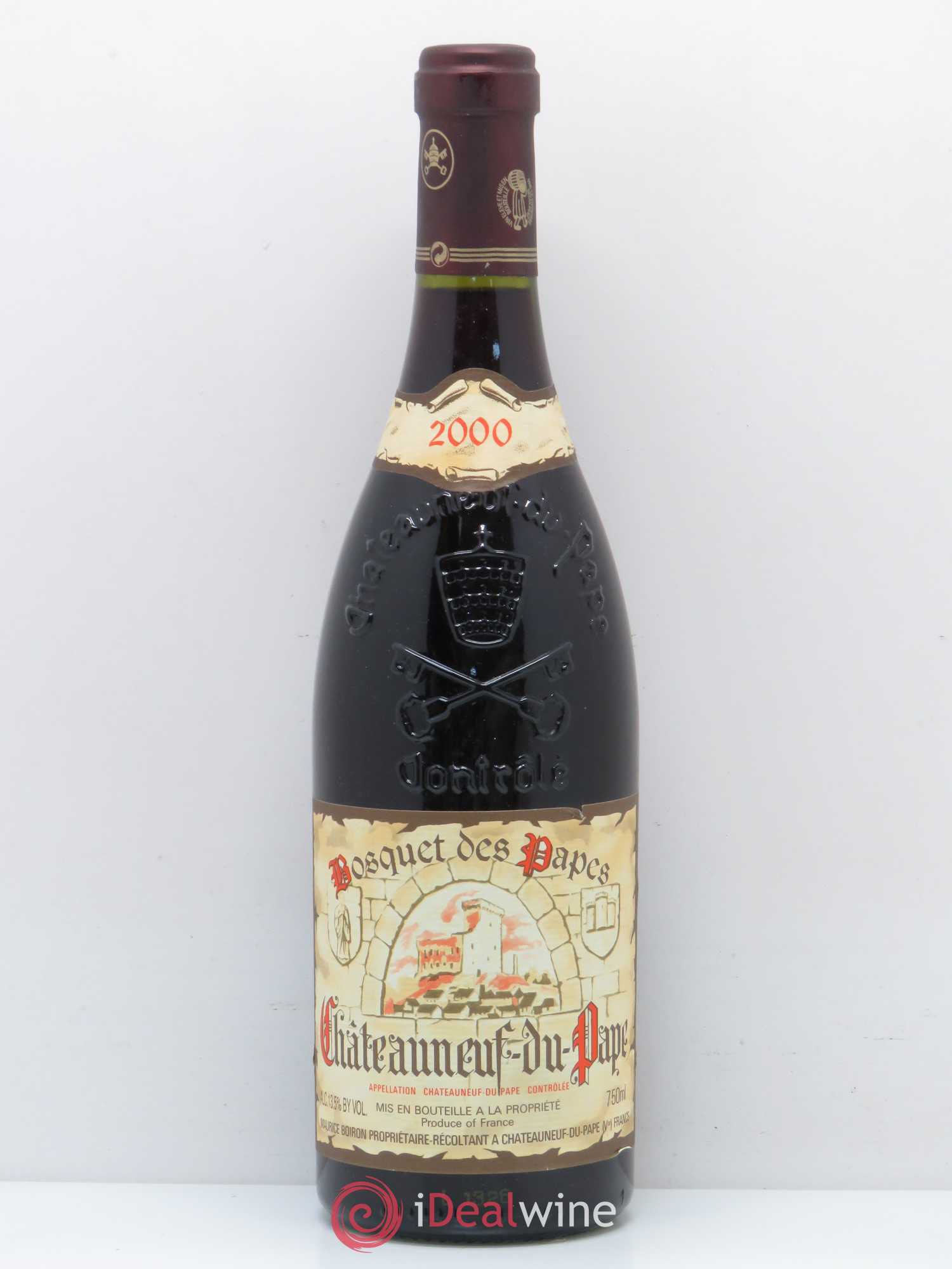 Châteauneuf-du-Pape Bosquet des Papes Maurice Boiron et Fils 2000 - Posten von 1 Flasche - 0