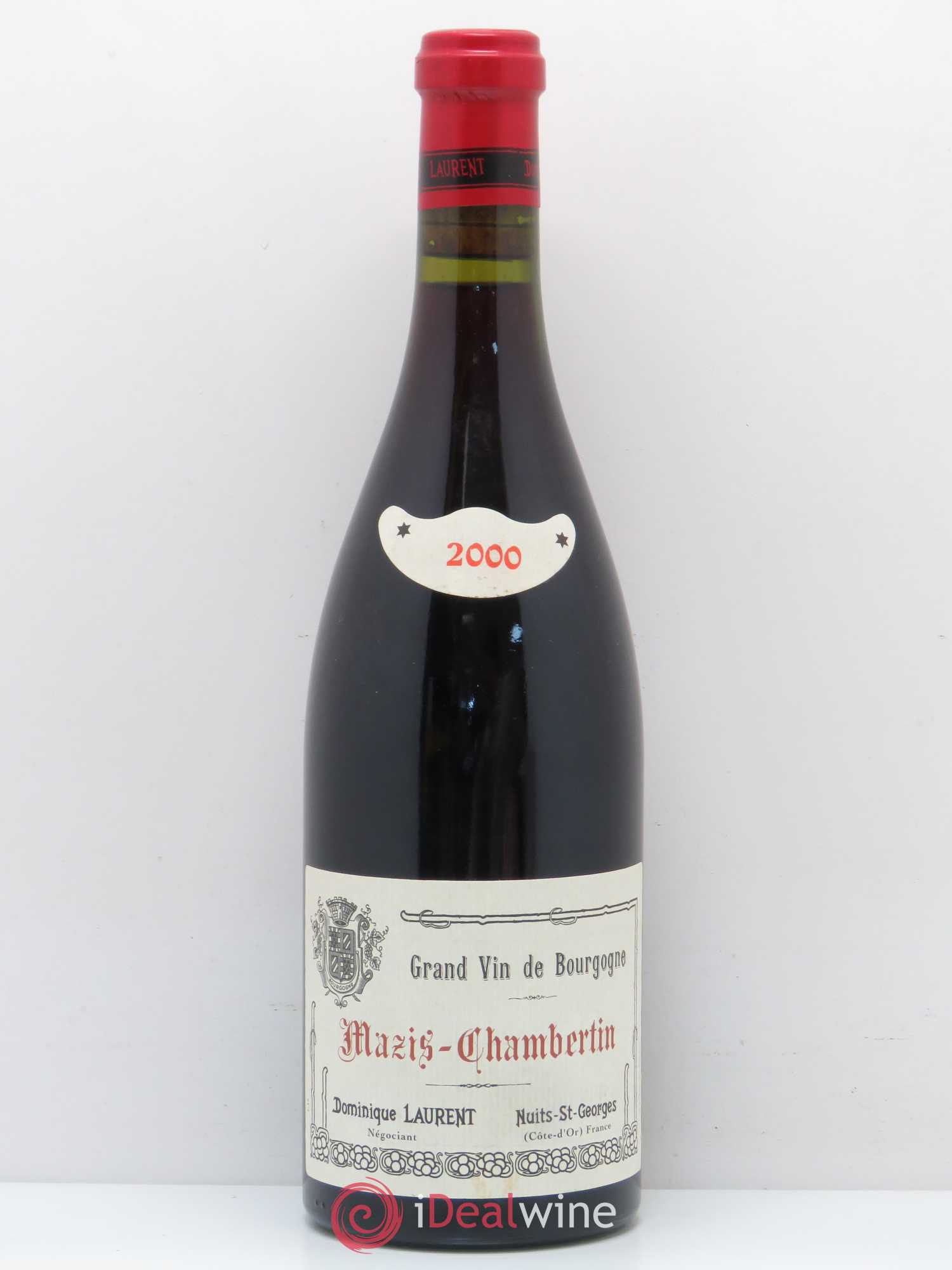 Mazis-Chambertin Grand Cru Dominique Laurent Cuvée B 2000 - Lot de 1 bouteille - 0