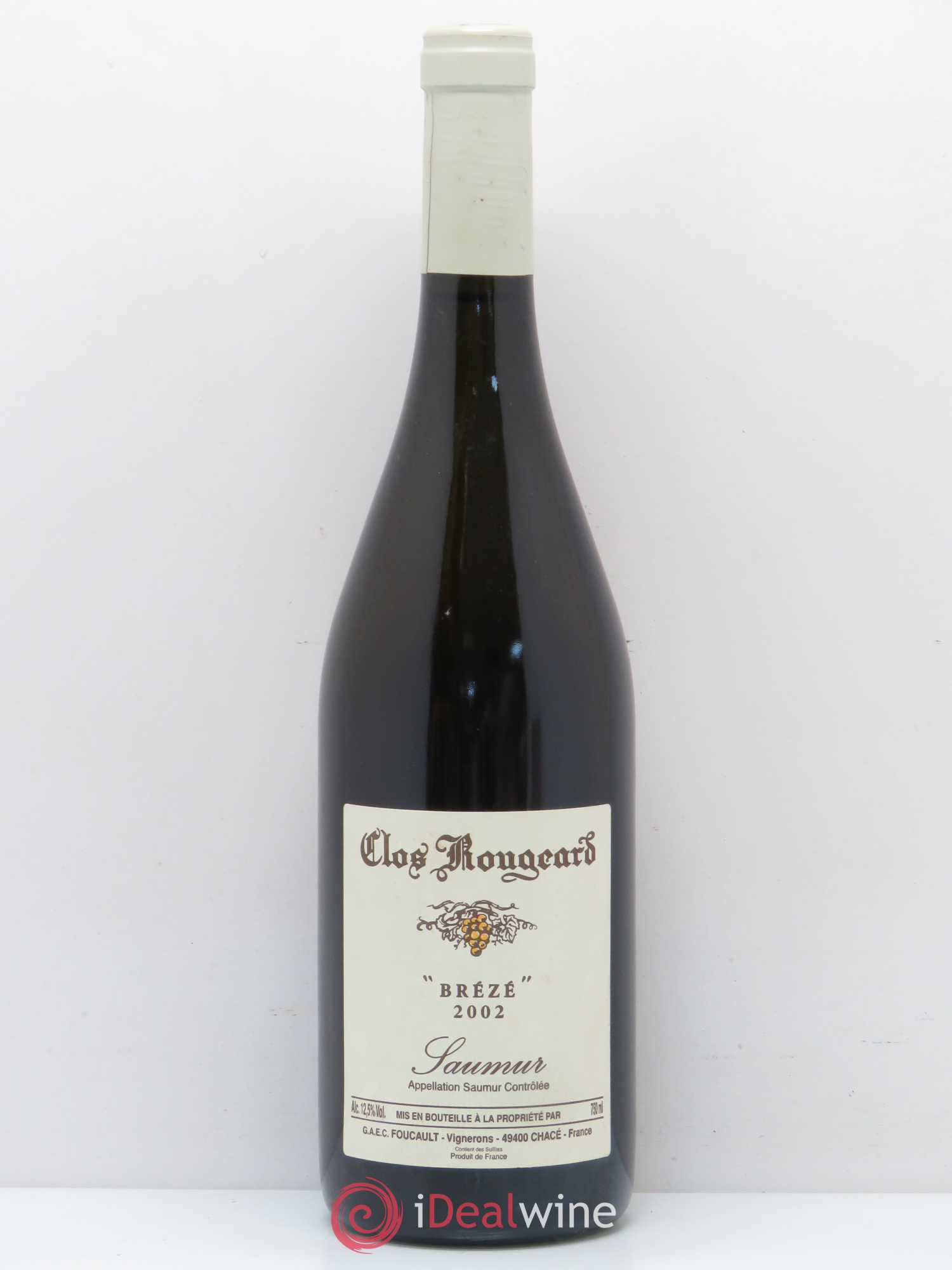Saumur Brézé Clos Rougeard 2002 - Lot de 1 bouteille - 0