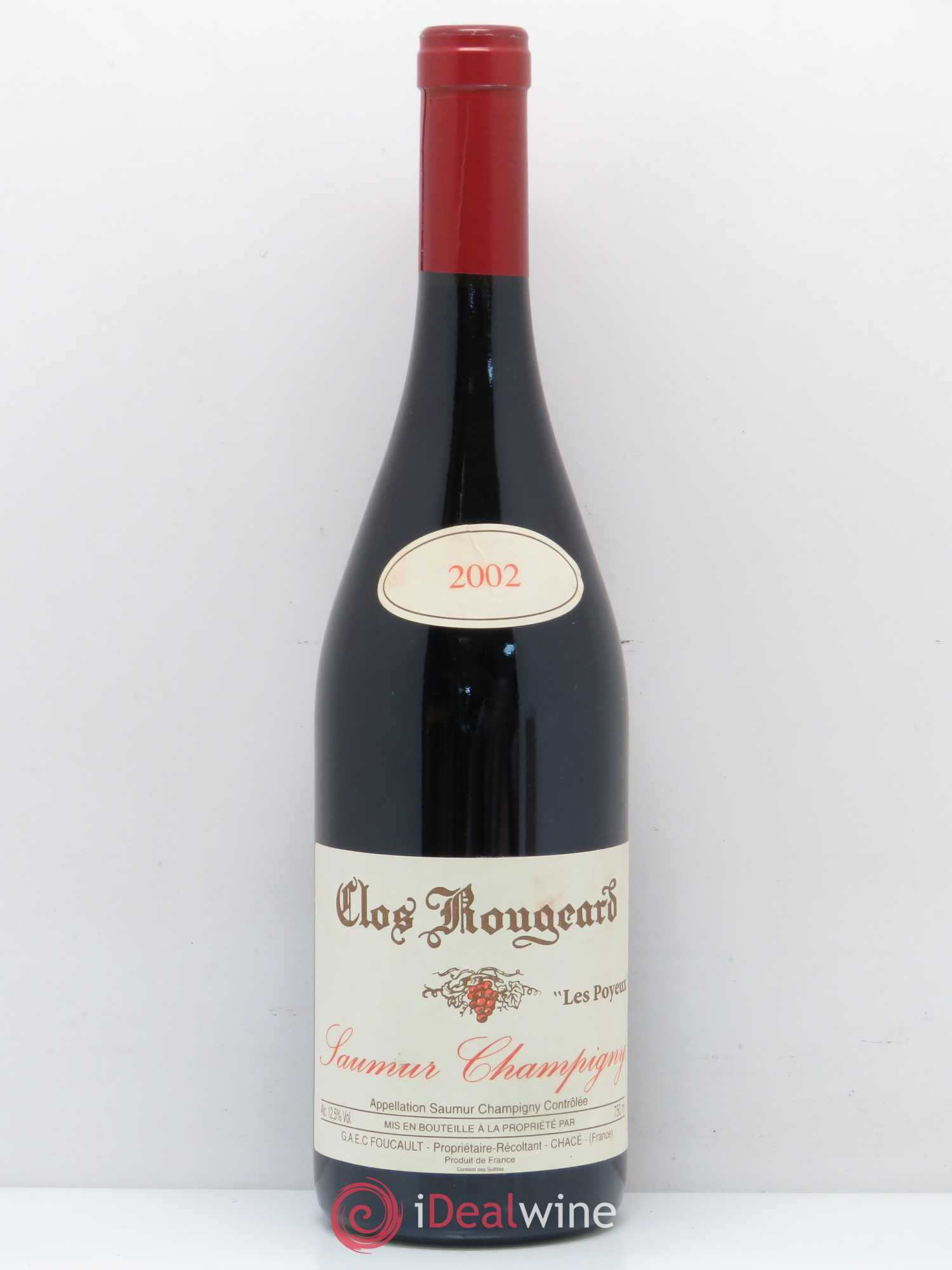 Saumur-Champigny Les Poyeux Clos Rougeard 2002 - Lot de 1 bouteille - 0