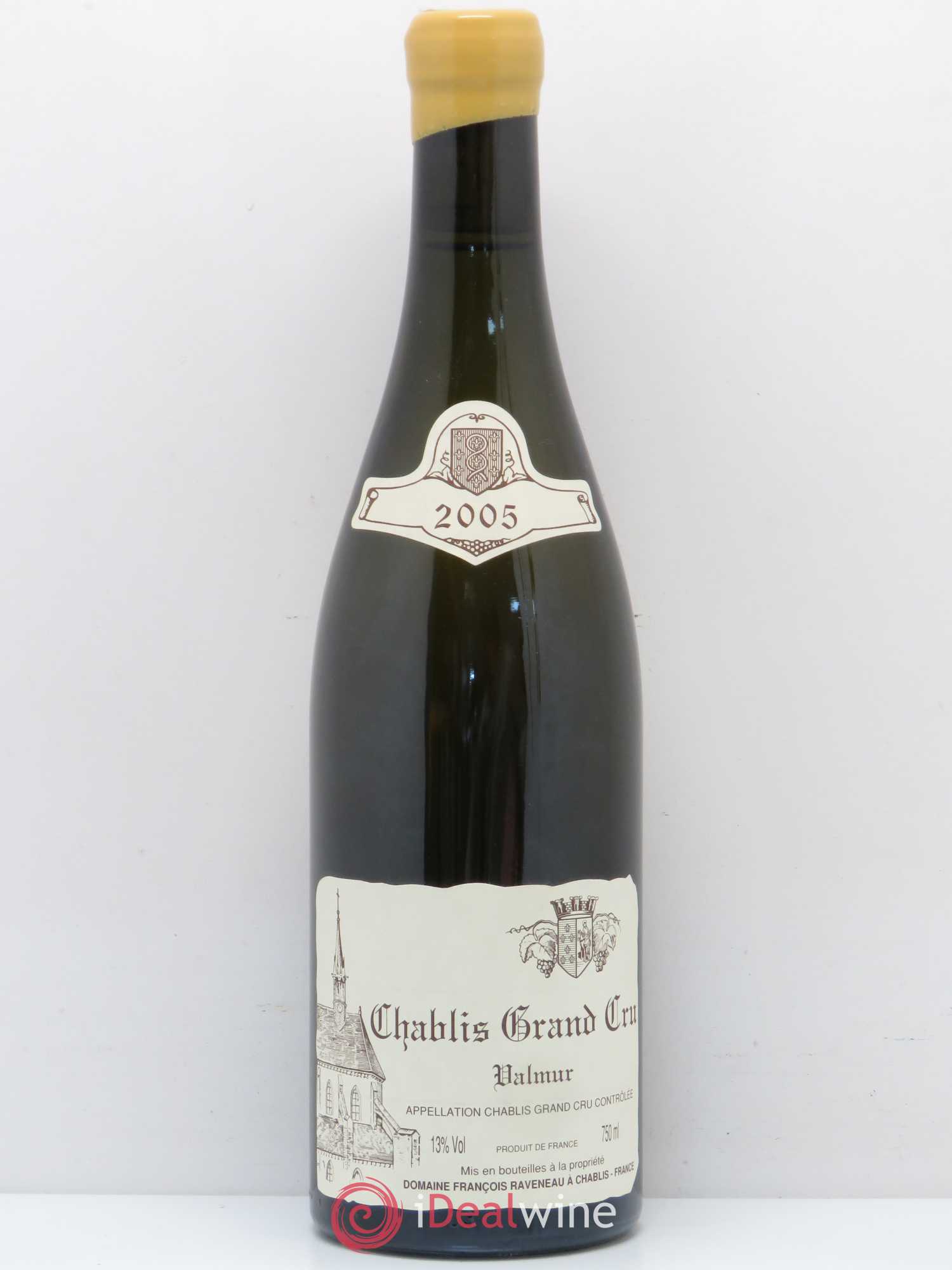 Chablis Grand Cru Valmur Raveneau (Domaine) 2005 - Lot de 1 bouteille - 0