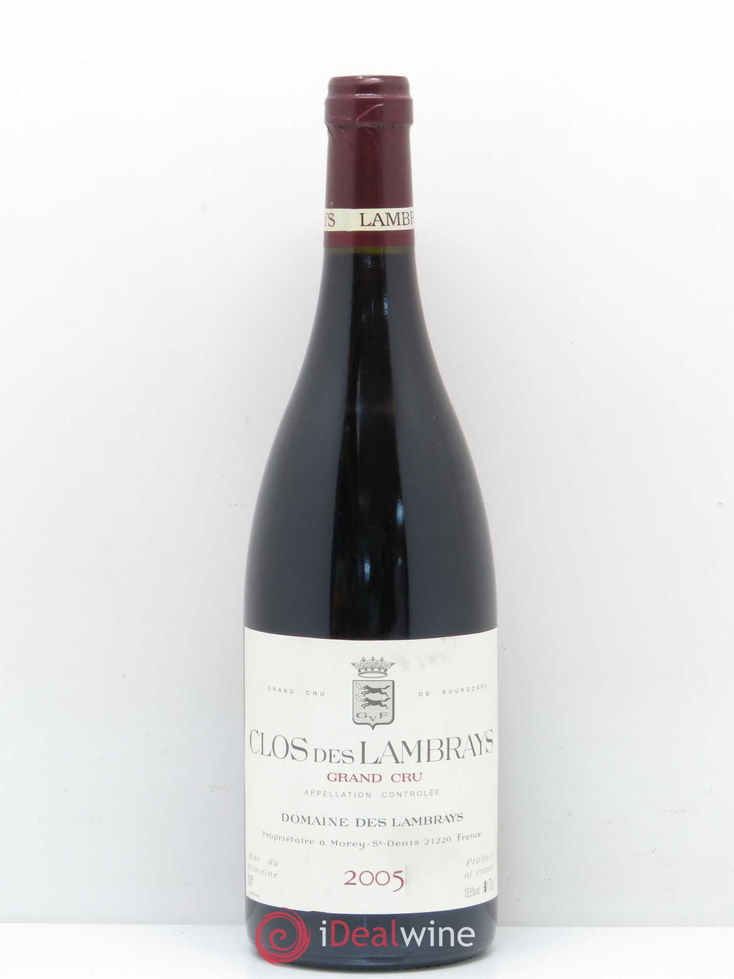 Clos des Lambrays Grand Cru Domaine des Lambrays 2005 - Lotto di 1 bottiglia - 0