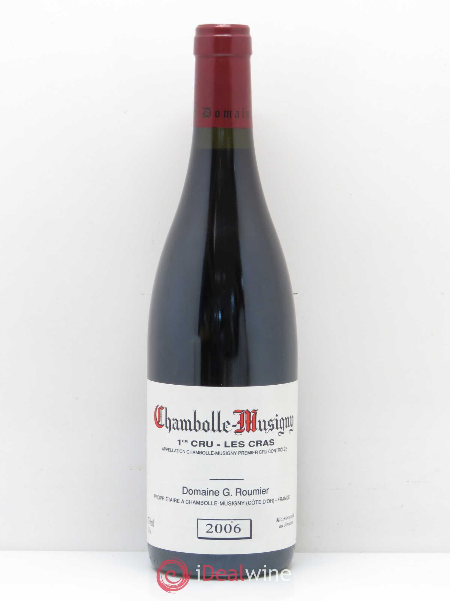 Chambolle-Musigny 1er Cru Les Cras Georges Roumier (Domaine) 2006 - Lot de 1 bouteille - 0