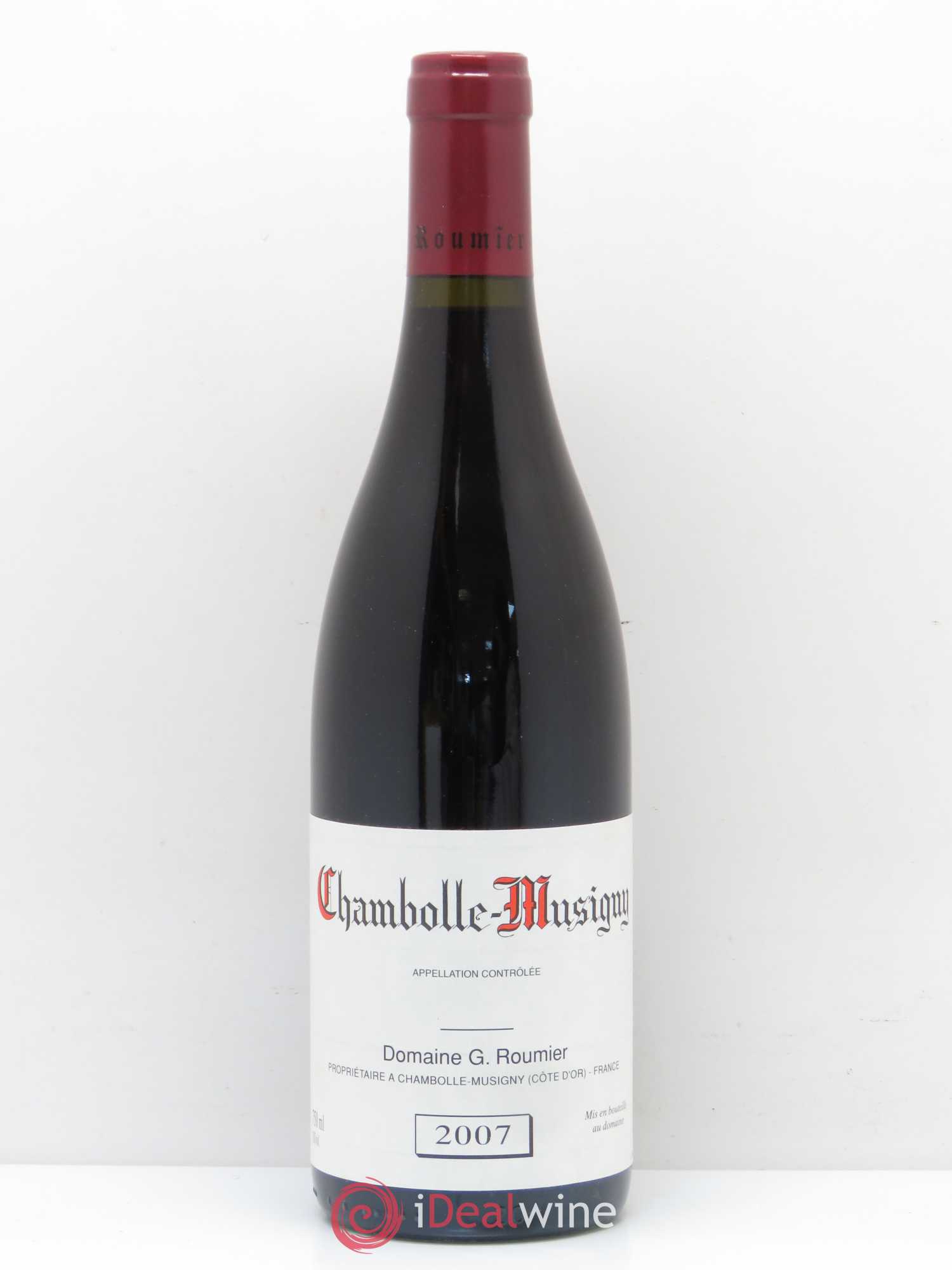 Chambolle-Musigny Georges Roumier (Domaine) 2007 - Lot de 1 bouteille - 0