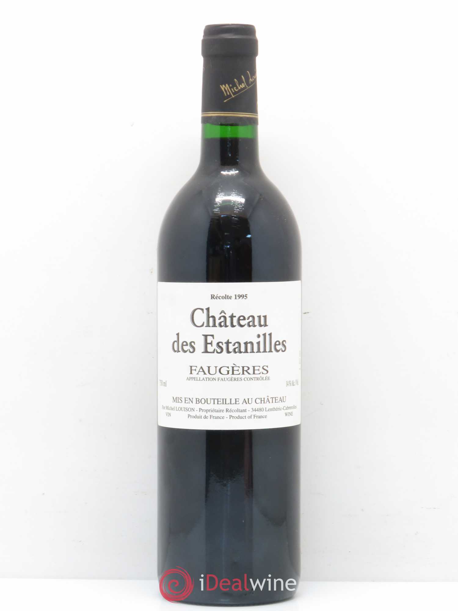 Faugères Château des Estanilles 1995 - Posten von 1 Flasche - 0