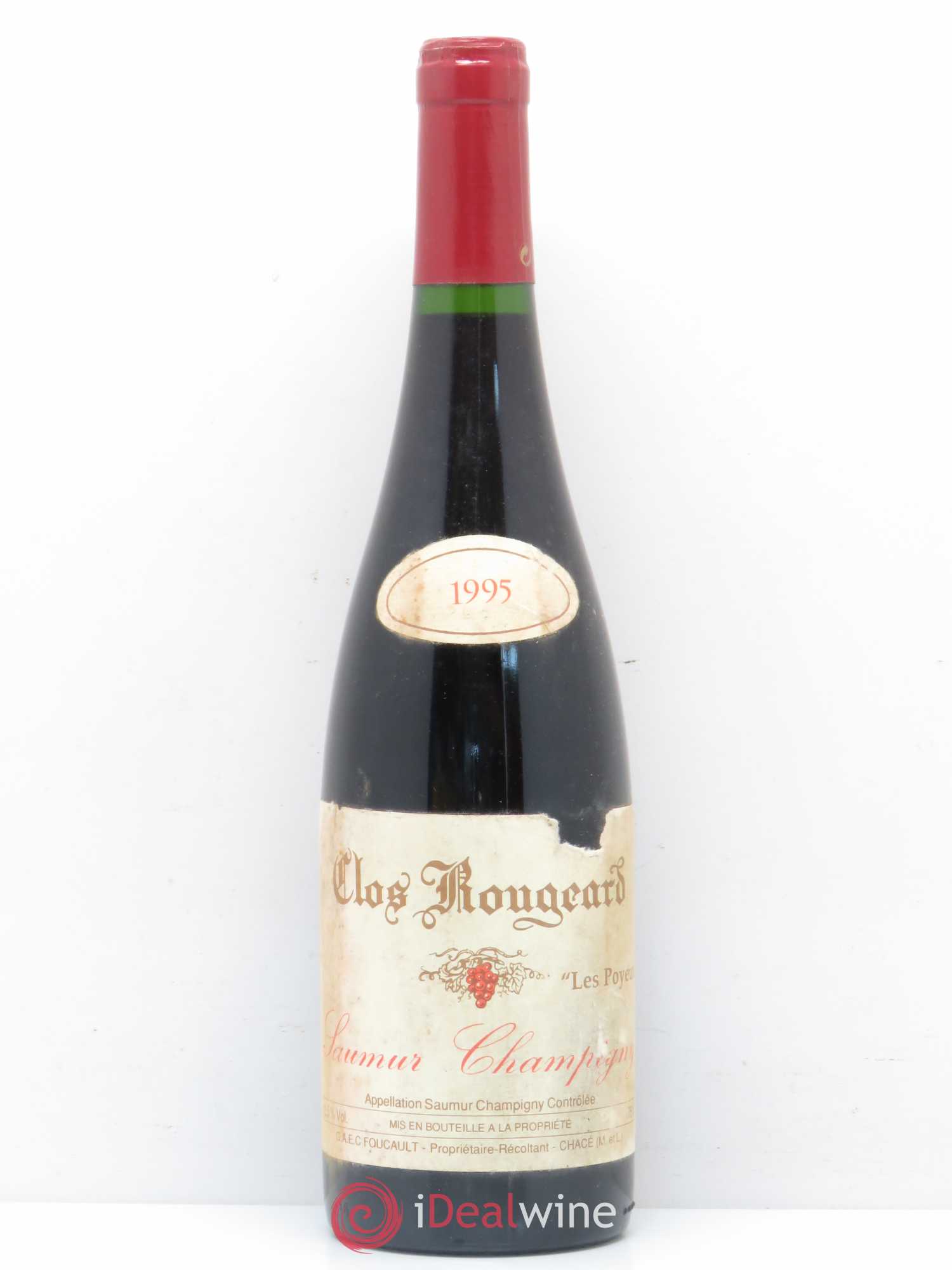 Saumur-Champigny Les Poyeux Clos Rougeard 1995 - Lot de 1 bouteille - 0
