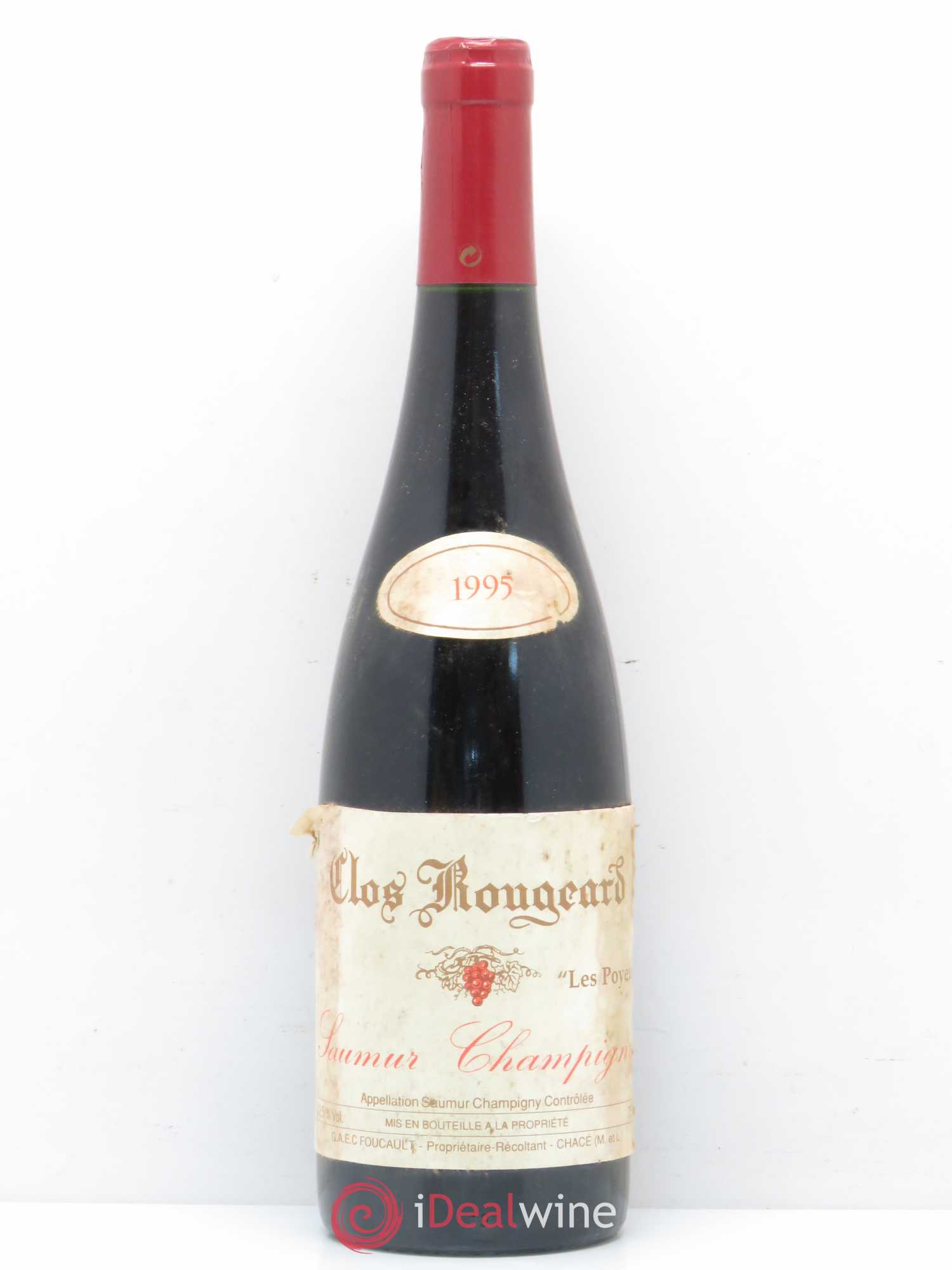 Saumur-Champigny Les Poyeux Clos Rougeard 1995 - Lot de 1 bouteille - 0